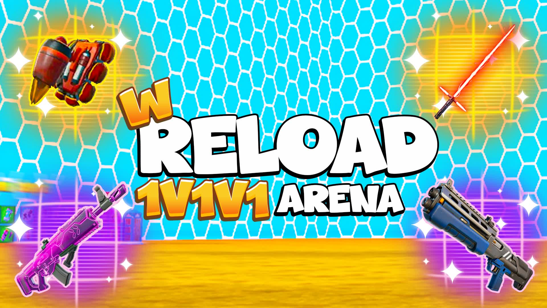 W RELOAD 1V1 ARENA 1V1V1 FREE FOR ALL