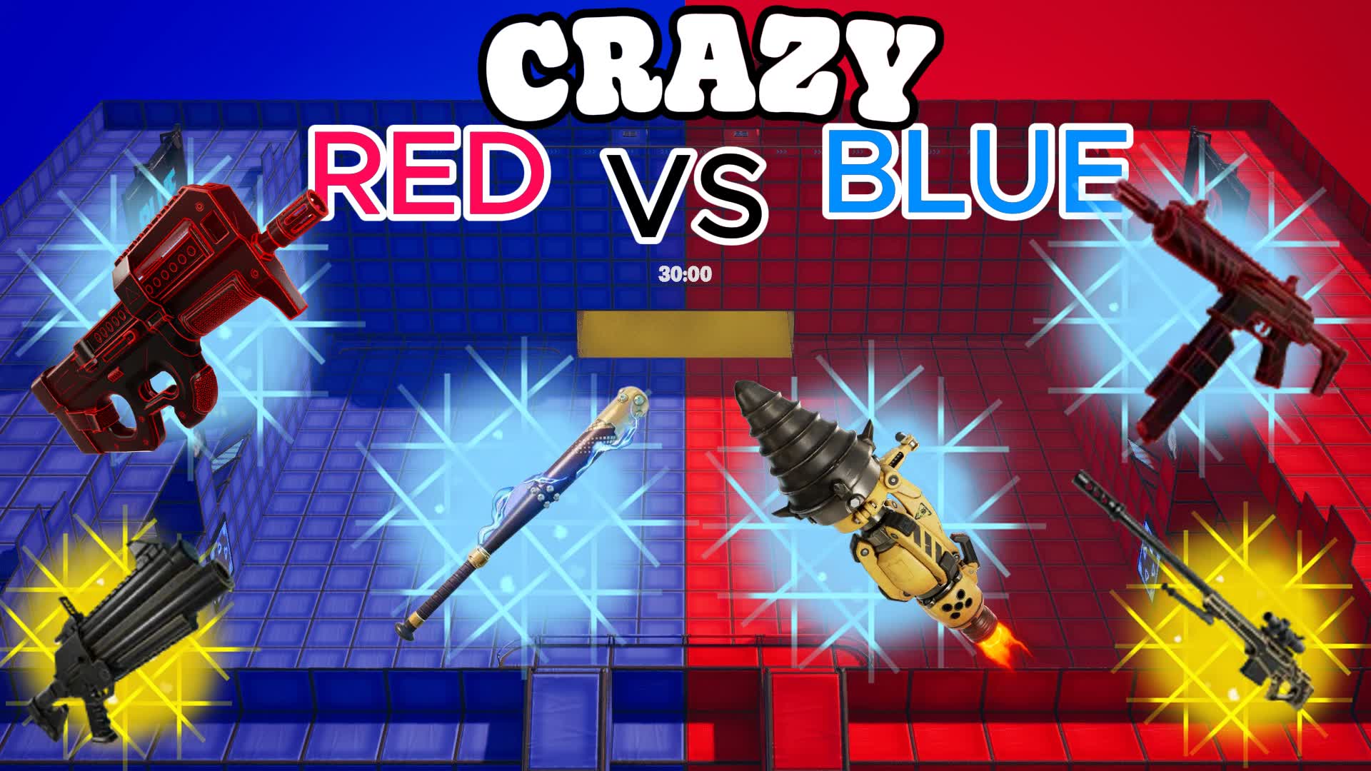 CRAZY RED VS BLUE 🔴🔵