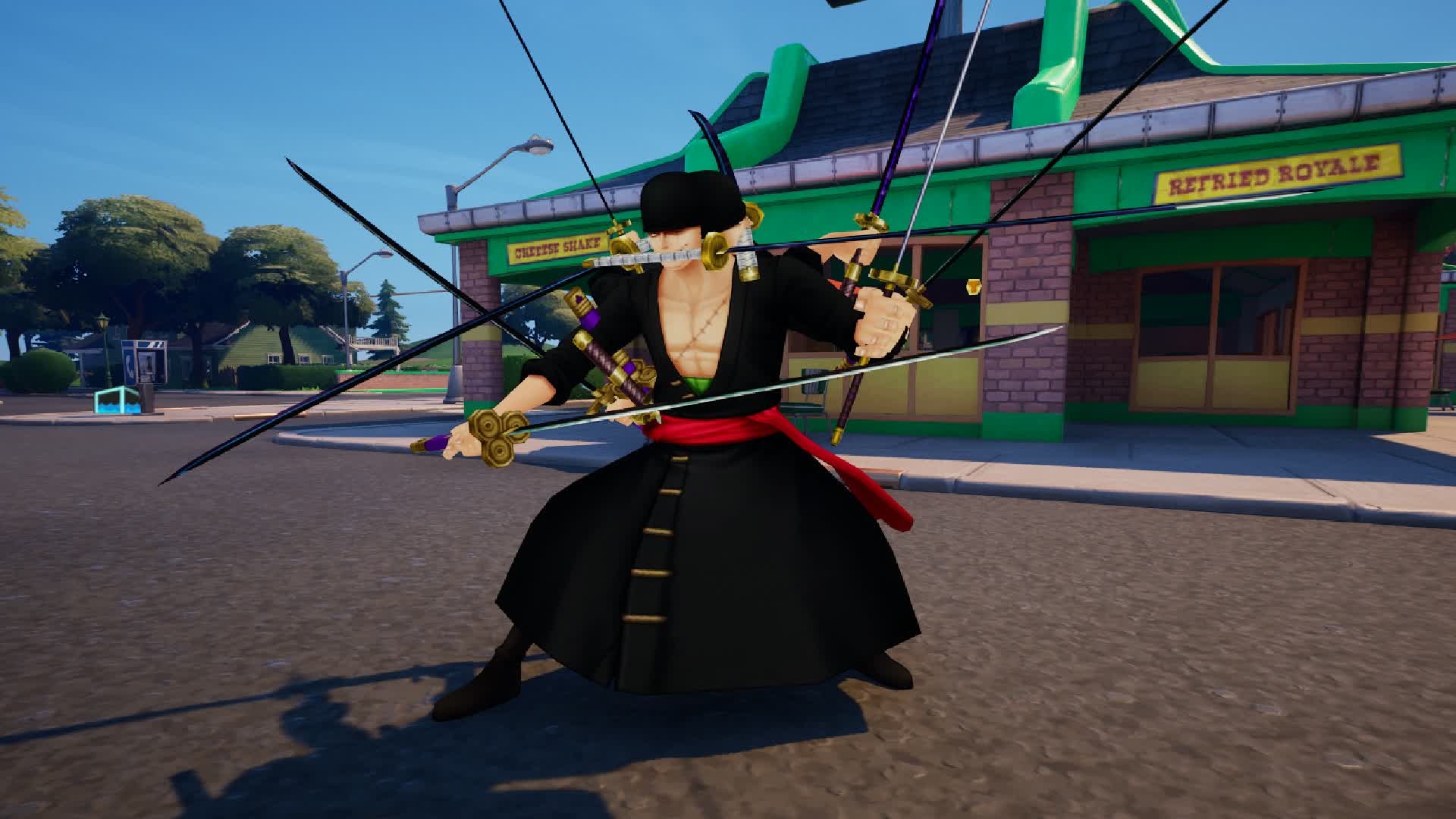 Zoro Nine-Sword Style one piece