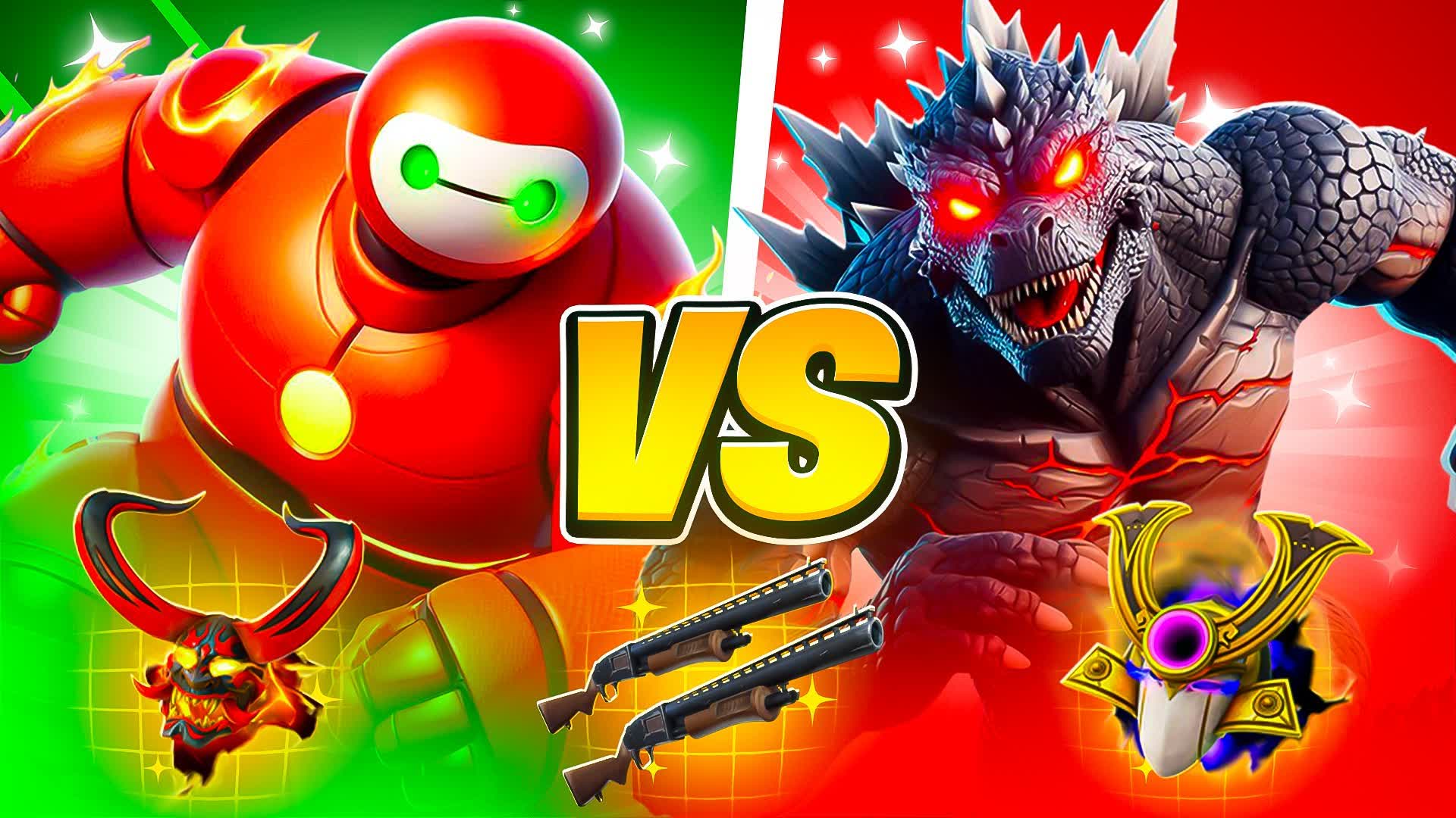 🤖 BAYMAX VS GODZILLA 🦖
