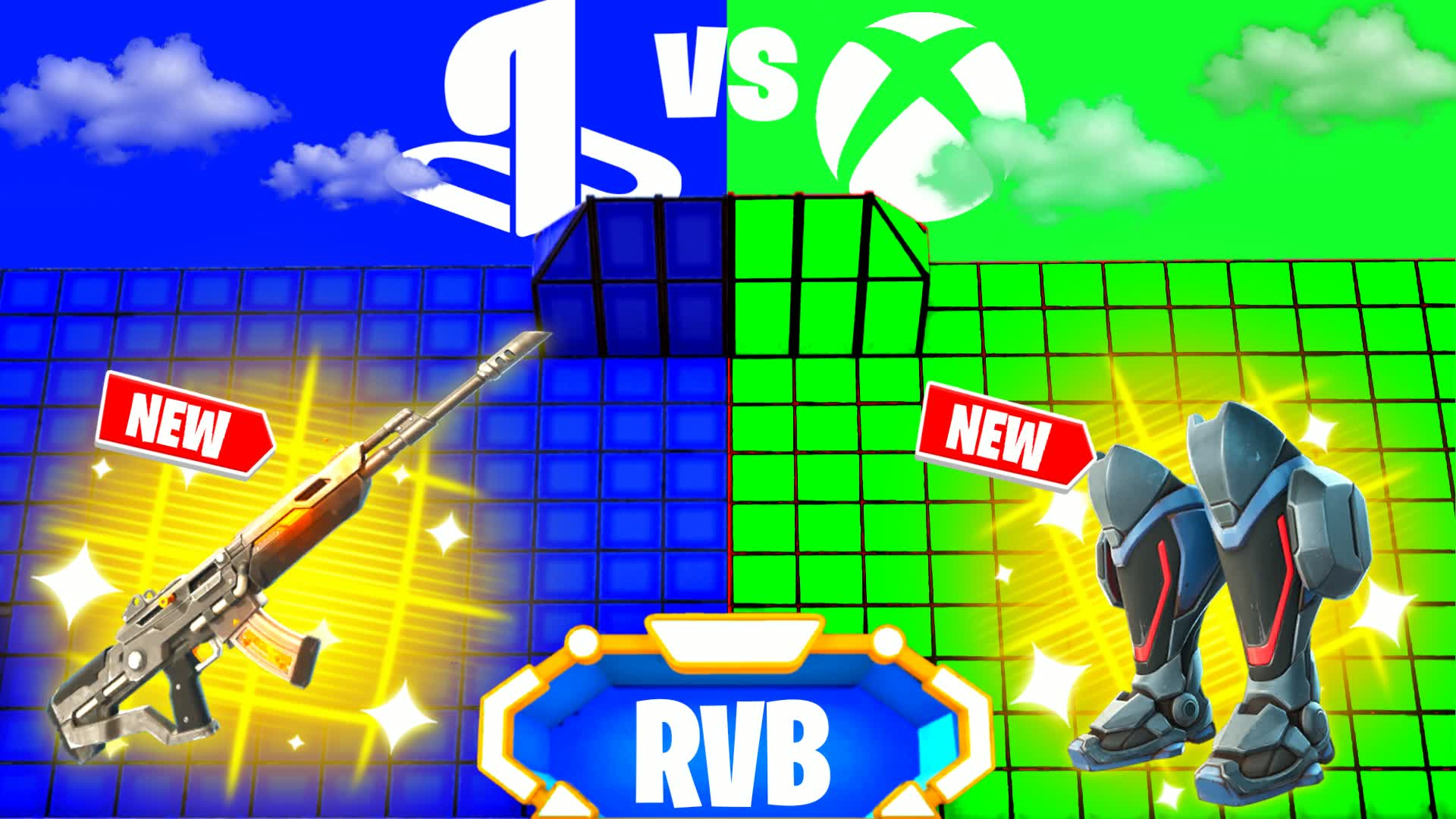 RVB XBOX VS PLAYSTATION 🟢🔵