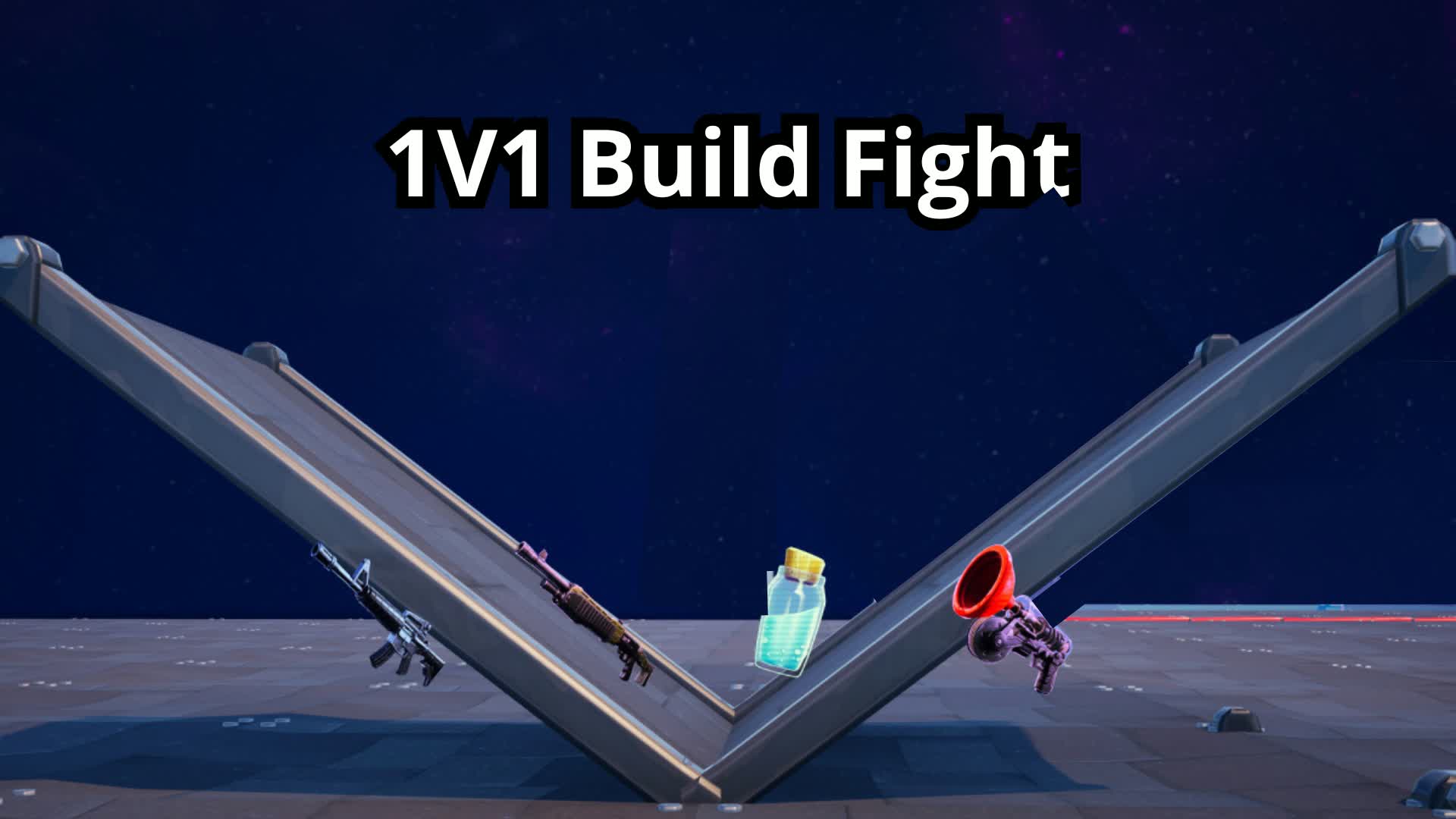 This is an 1V1 Build Fight
