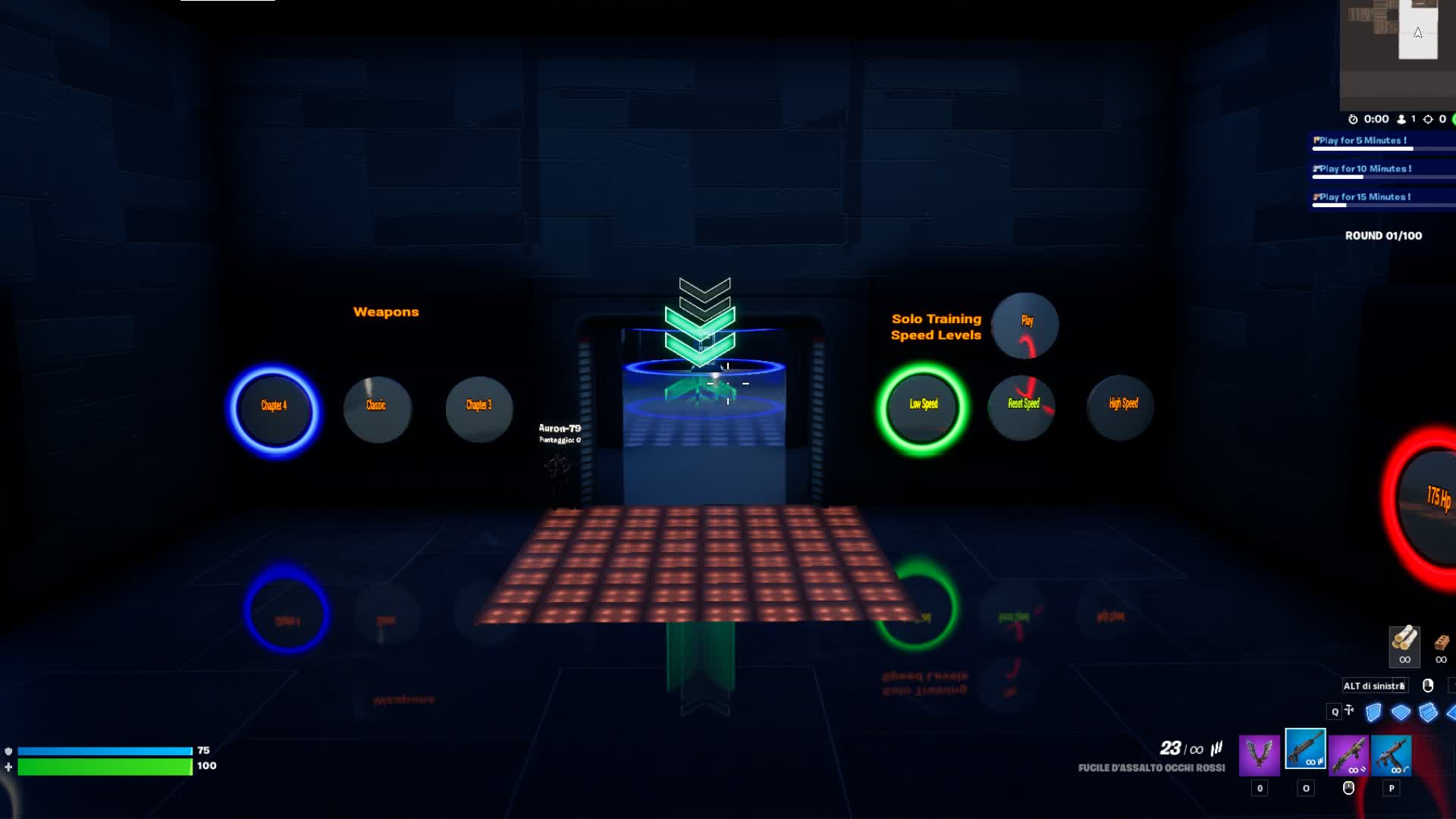 1 v 1 - Safe Starting Zone -