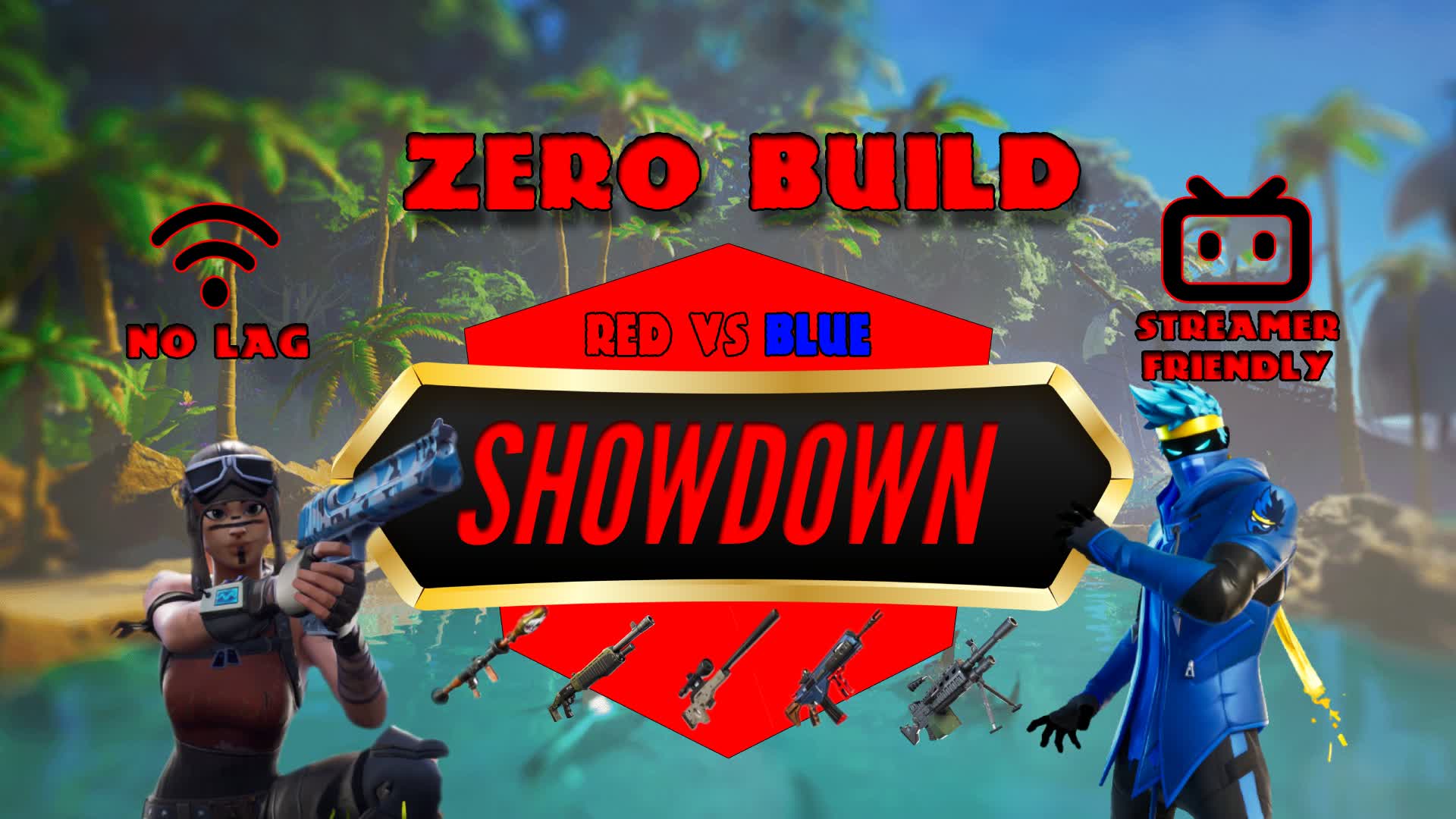 ZERO BUILD SHOWDOWN 🔥