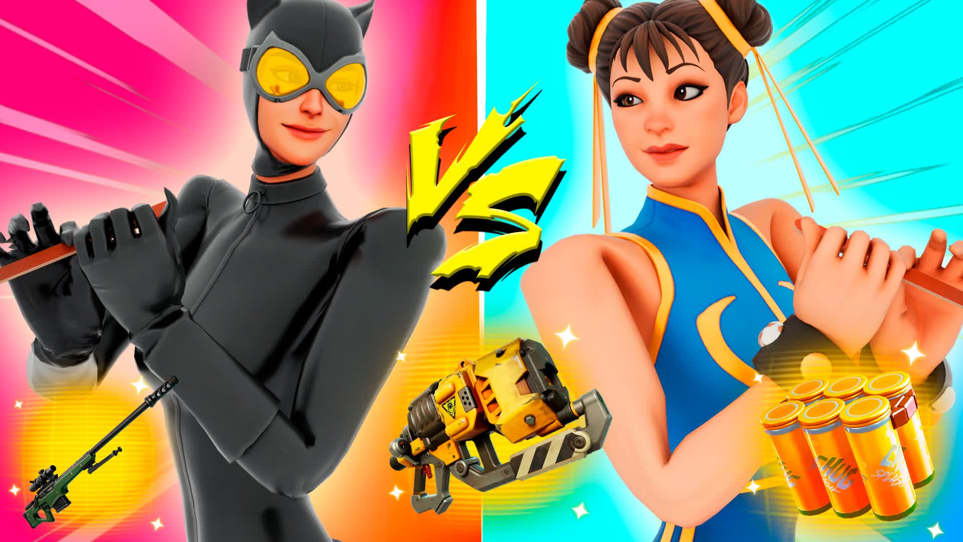 CATWOMAN VS CHUN LI