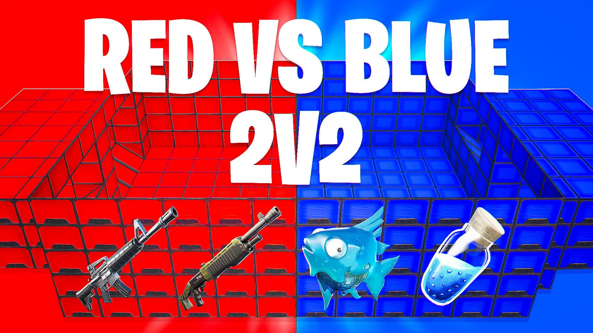 2v2 Red vs Blue