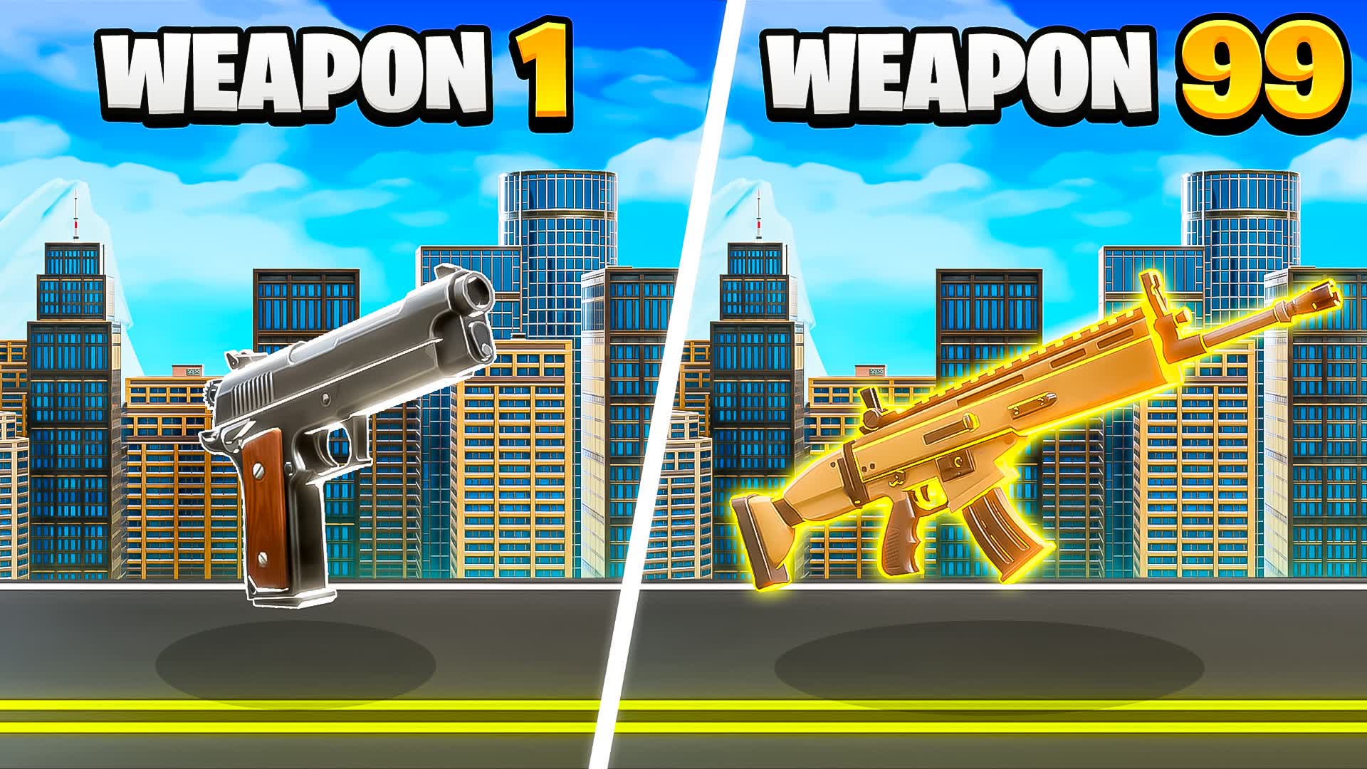 ONE SHOT CITY GUN GAME 💥💥