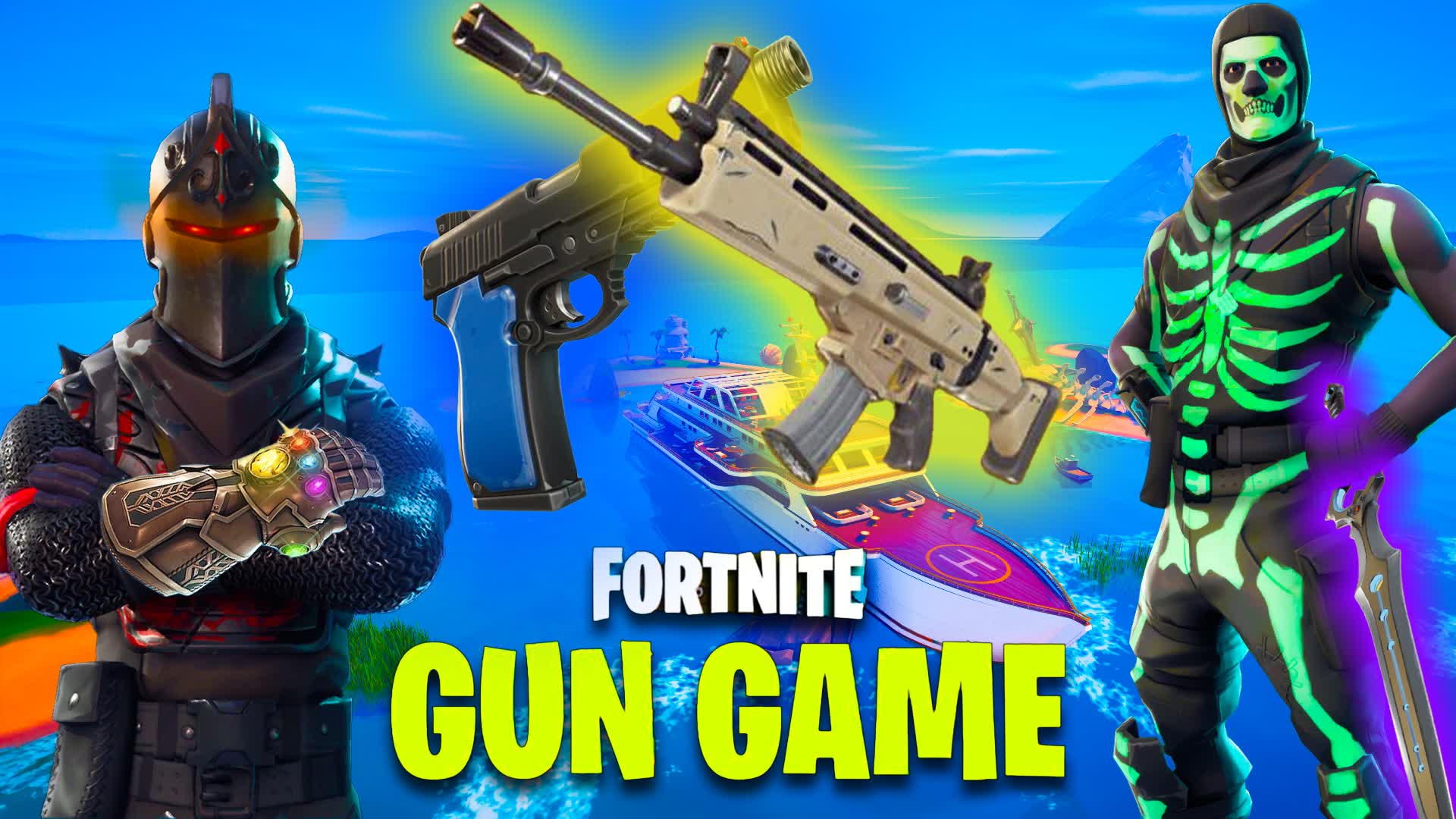 🌴Paradise Island🌴 GUN GAME💦