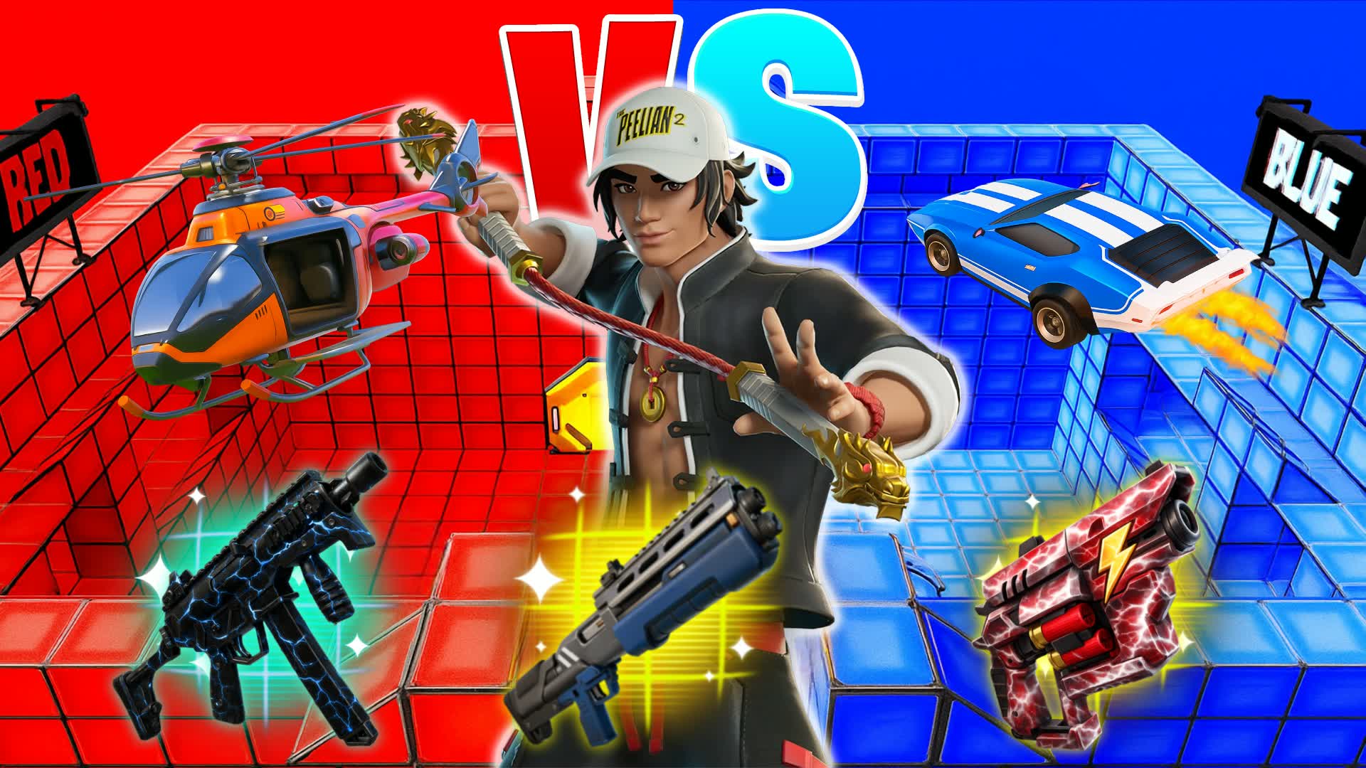 CRAZY RED VS BLUE ARENA