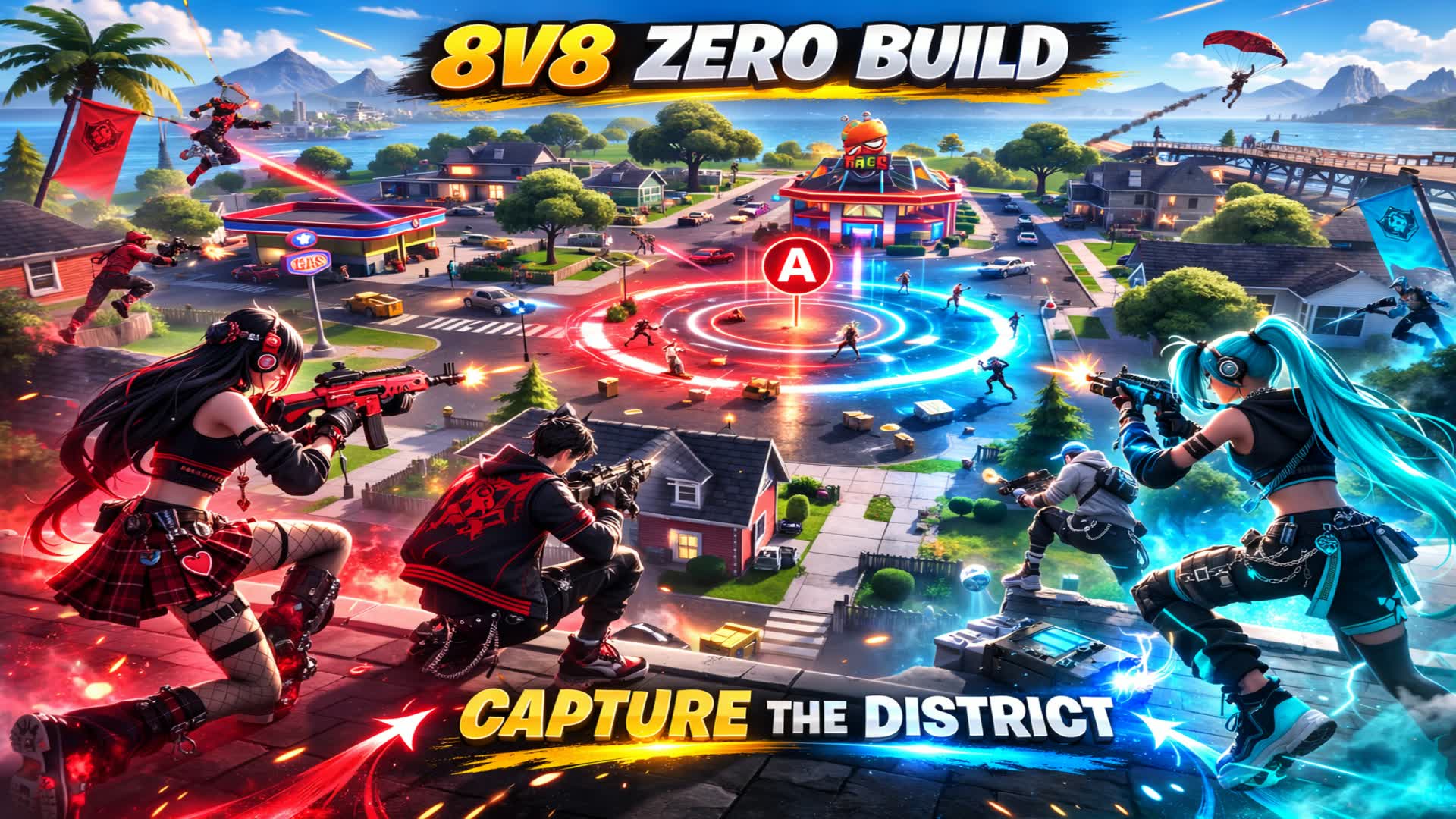 Demon Hunters District 8V8 – Zero Build