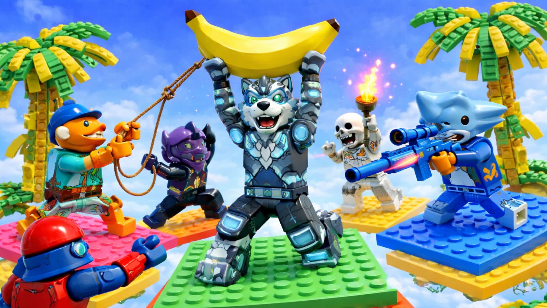 BANANA ZONE WARS 🌈