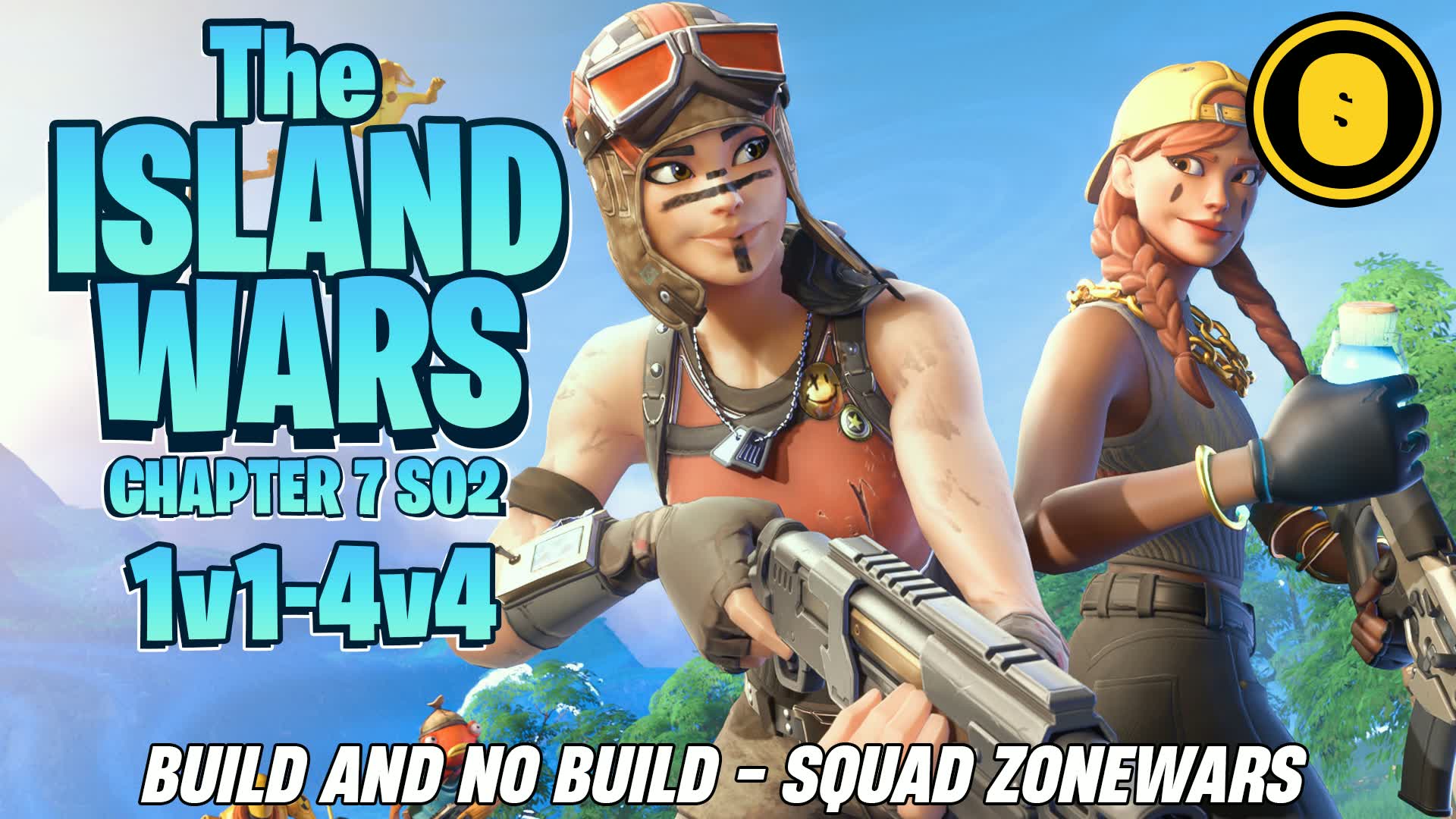 The Island Wars: CH7S02 🦸 1v1-4v4