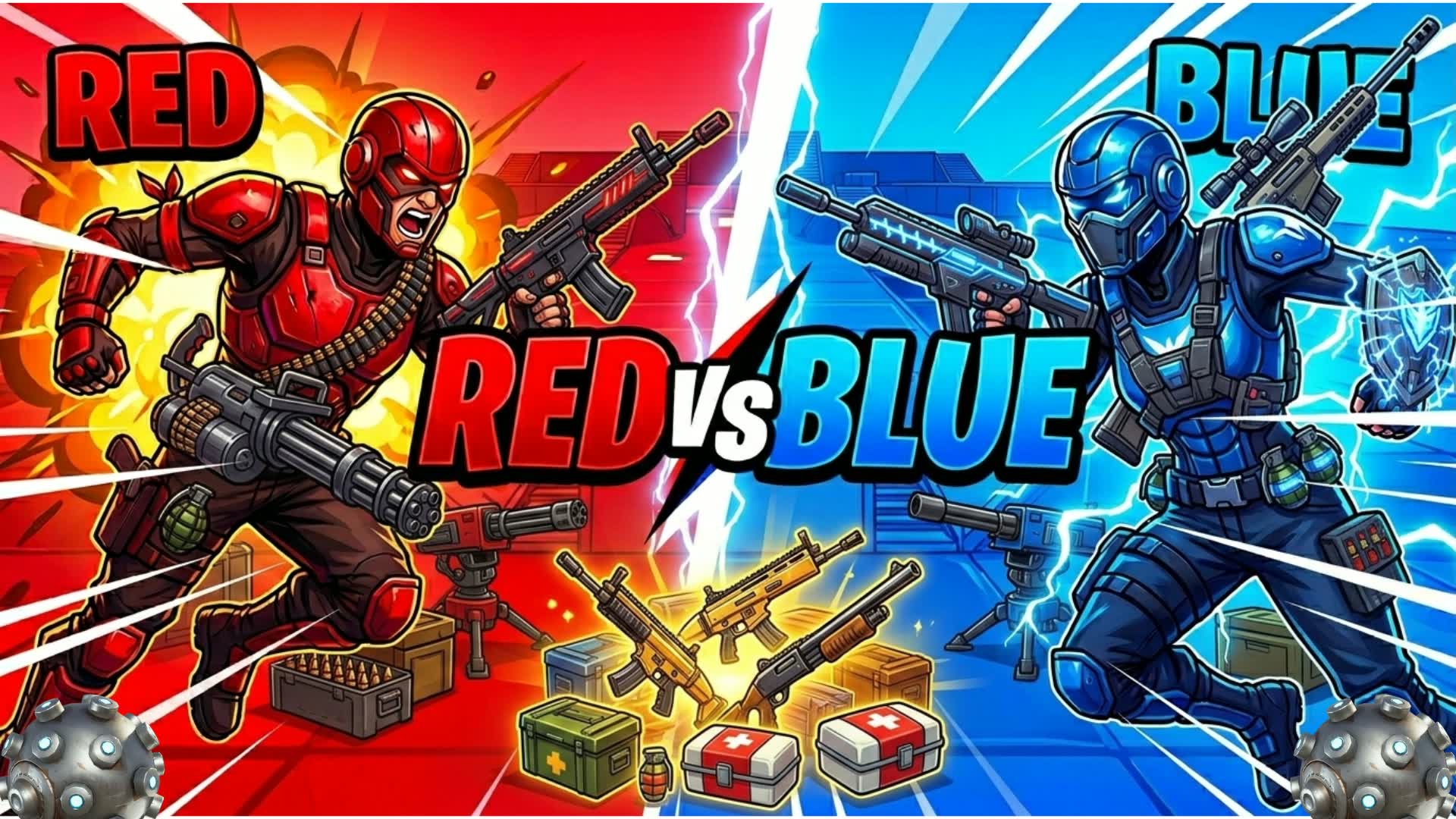 RED VS BLUE EXTREME⚔️