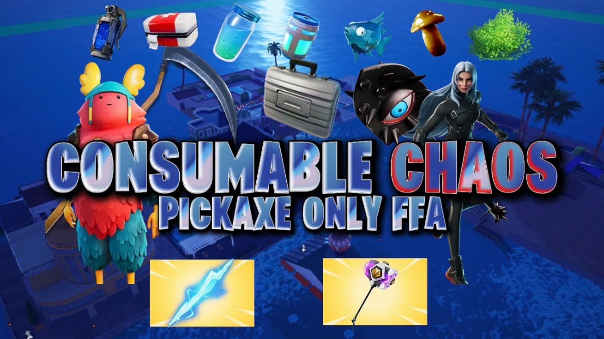 Consumables Chaos! Pickaxe ONLY FFA Cup!