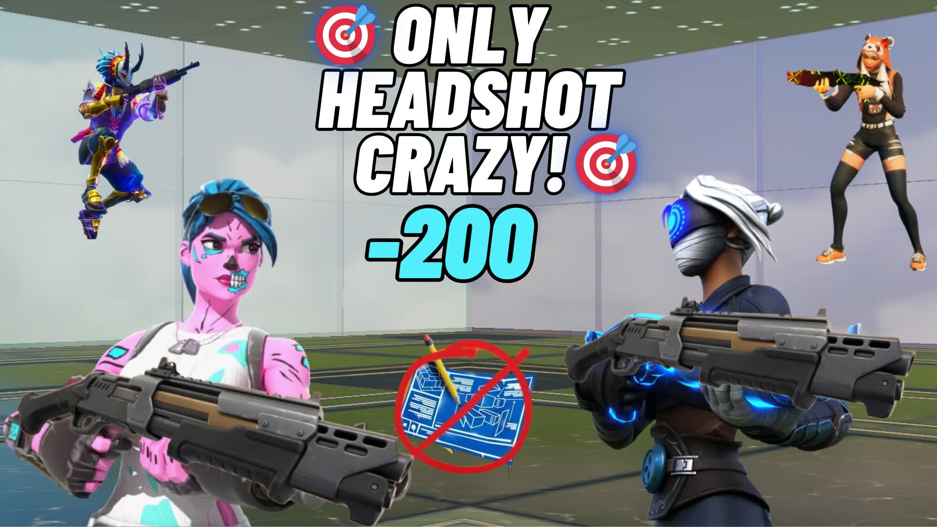 🎯ONLY HEADSHOT CRAZY🎯 -🚫 NO BUILD! 🚫