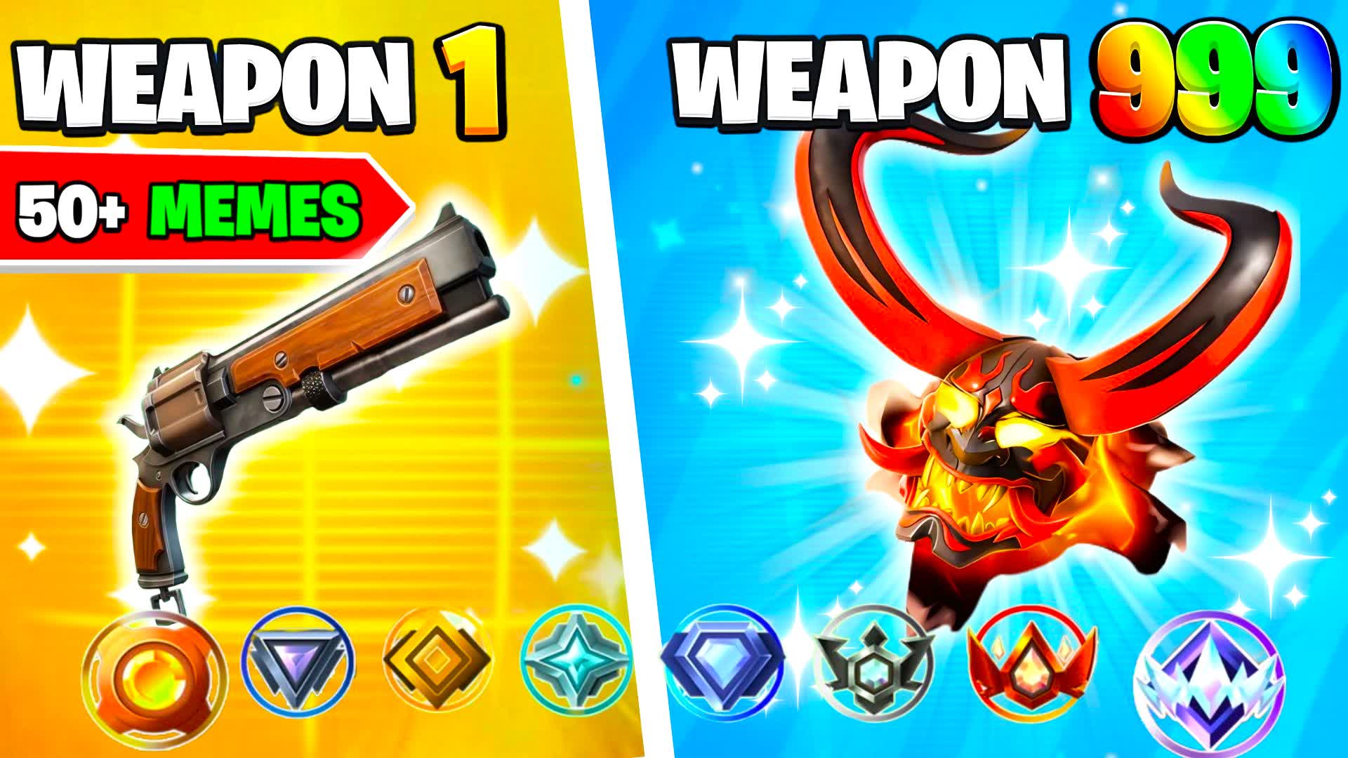 ⭐ CRINGE GUN GAME 🥳 ONE SHOT 🎯