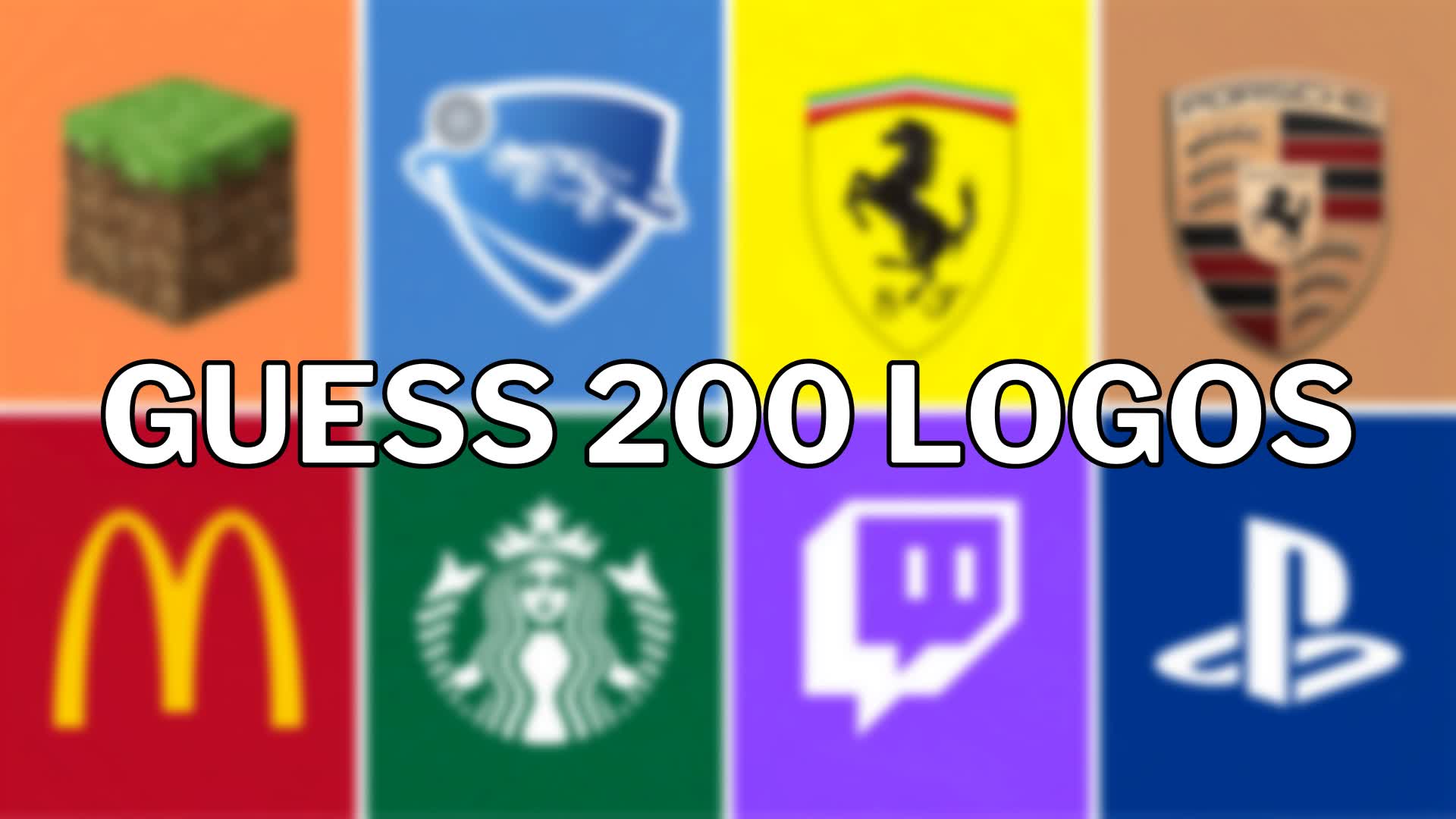 GUESS 200+ CORRECT LOGOS!🔎