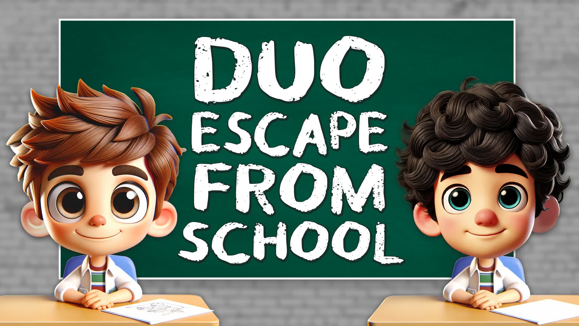 DUO ESCAPE FROM SCHOOL 🏫