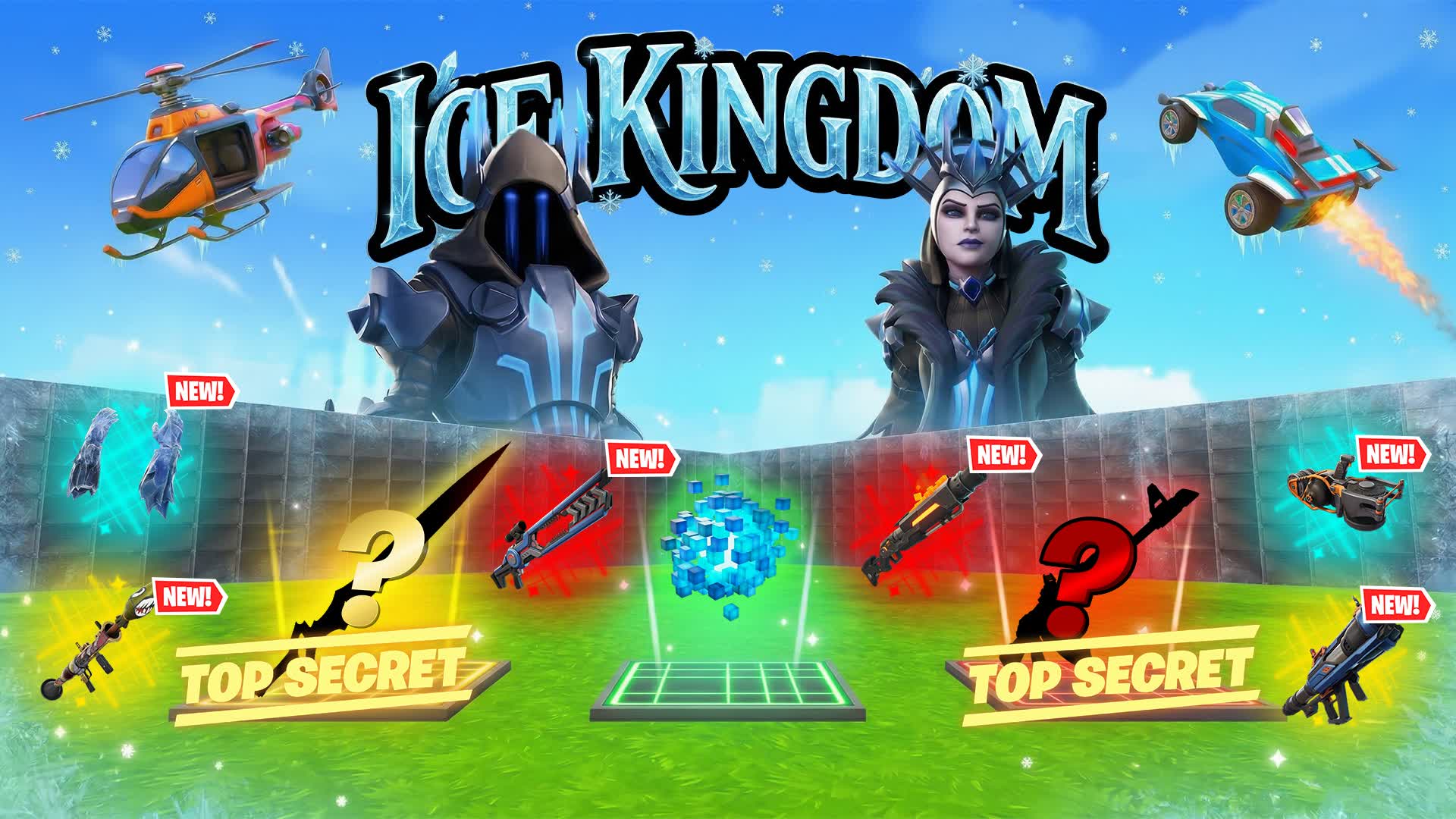 Mega 1v1 | all weapons ice kingdom