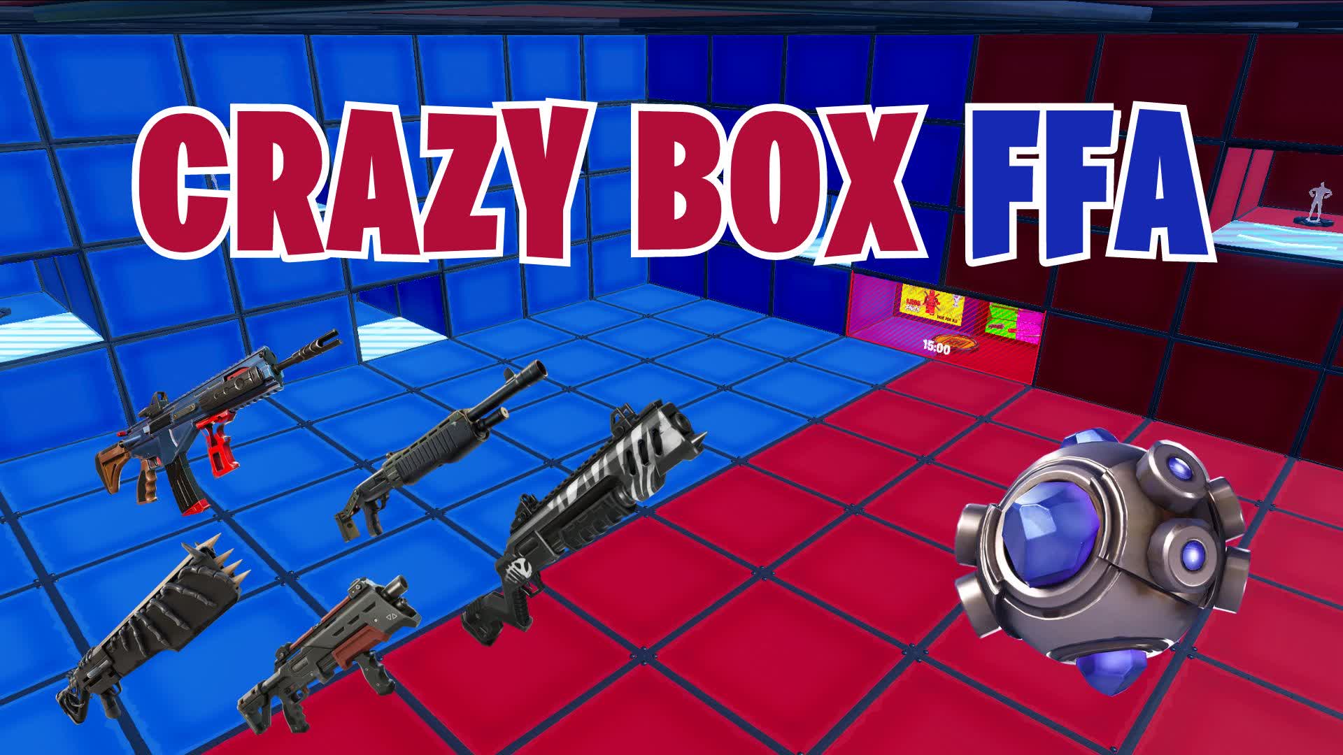 😱CRAZY BOX BLUE AND RED🆕