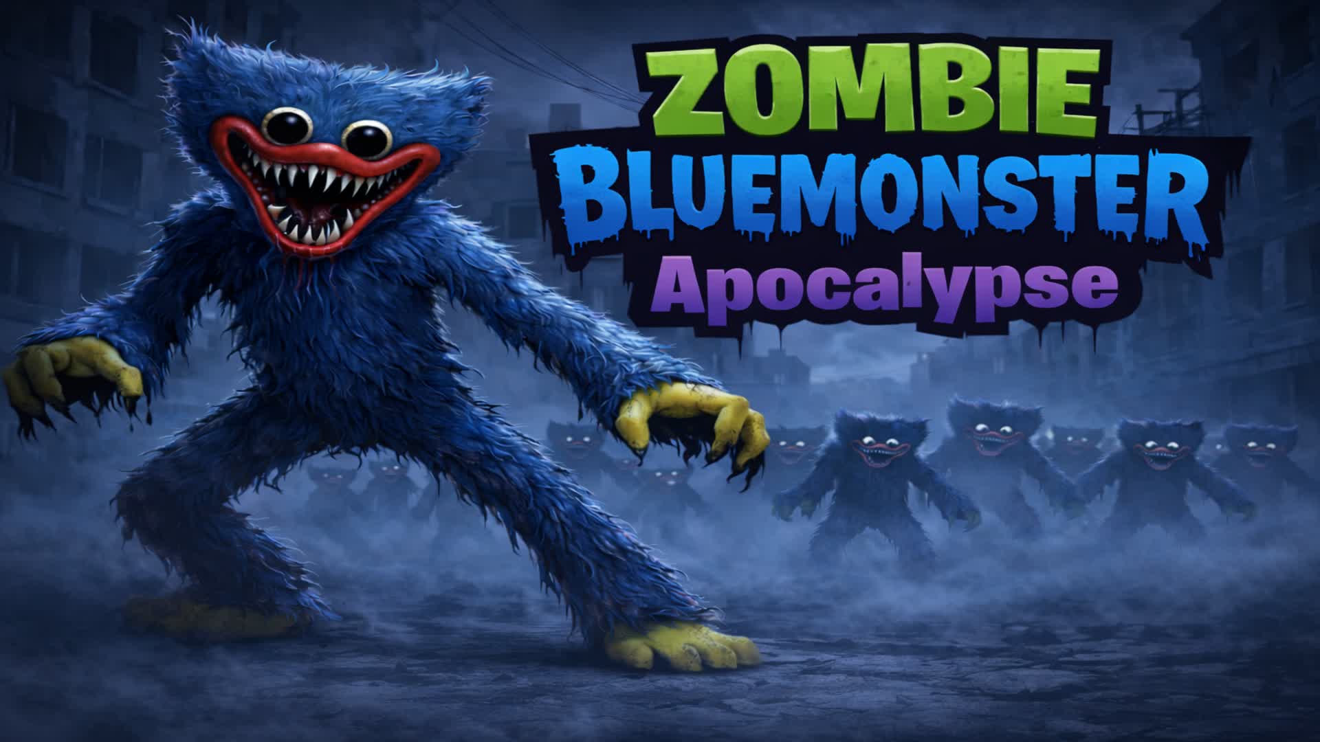Zombie BlueMonster:Apocalypse City🏙️🔥