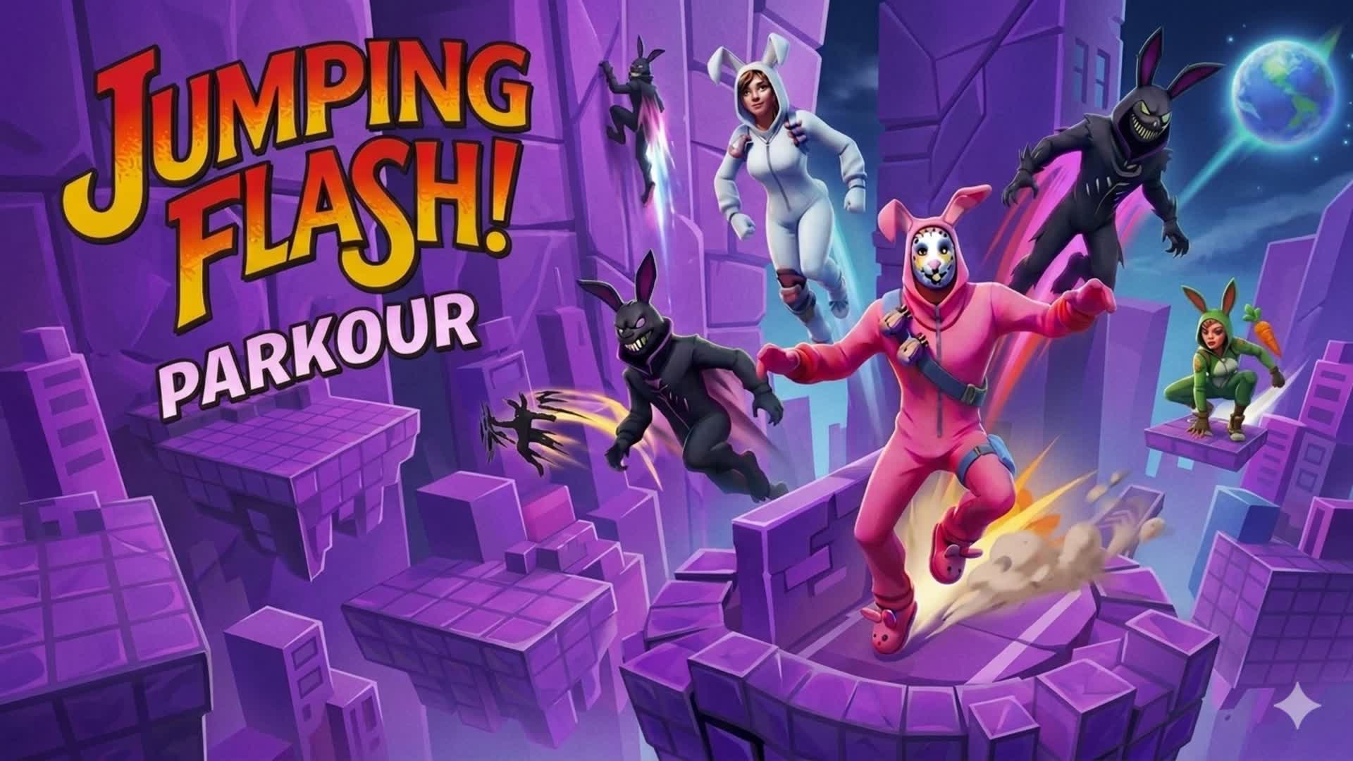 JUMPING FLASH 2! PARKOUR