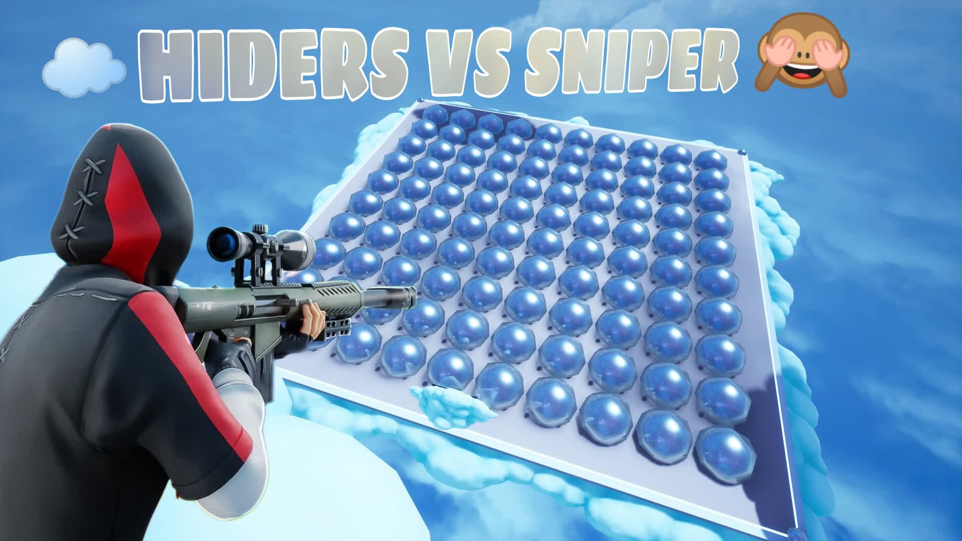 ☁️ HIDERS VS SNIPER 🙈
