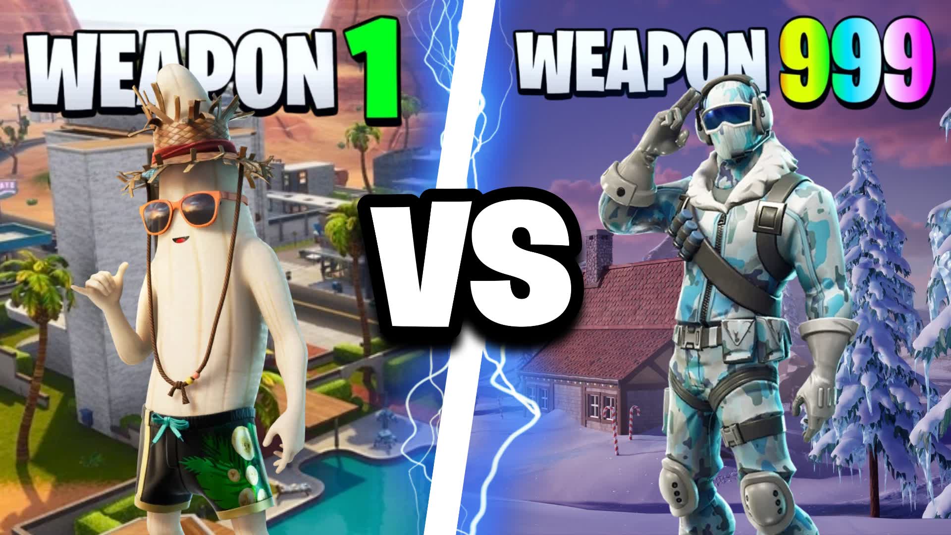 🥵 SUMMER VS WINTER 🥶 | GUN GAME