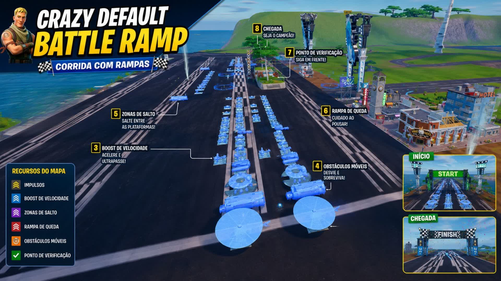 CRAZY DEFAULT - BATTLE RAMP