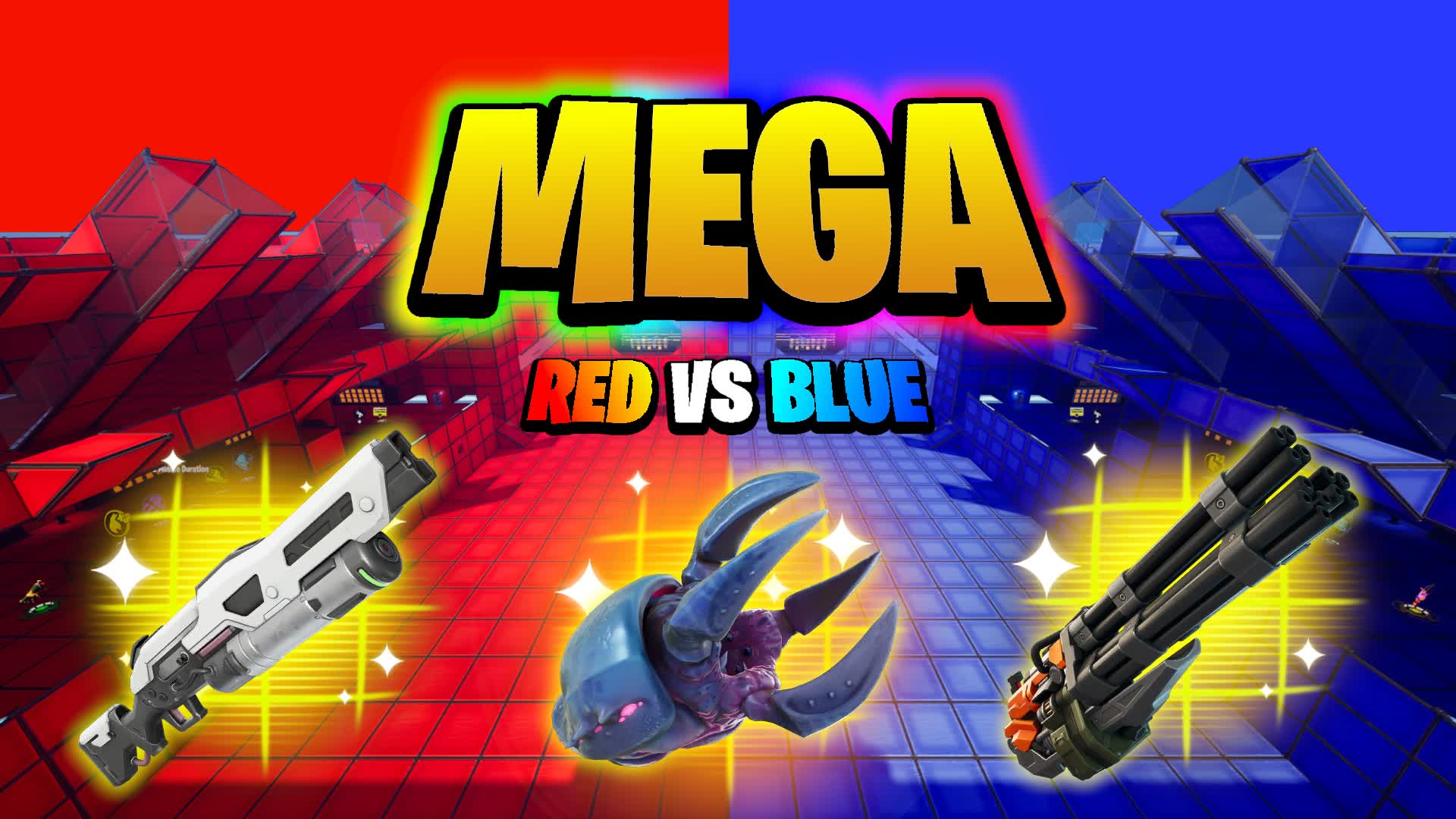RED VS BLUE - MEGAZONE 🔴🔵