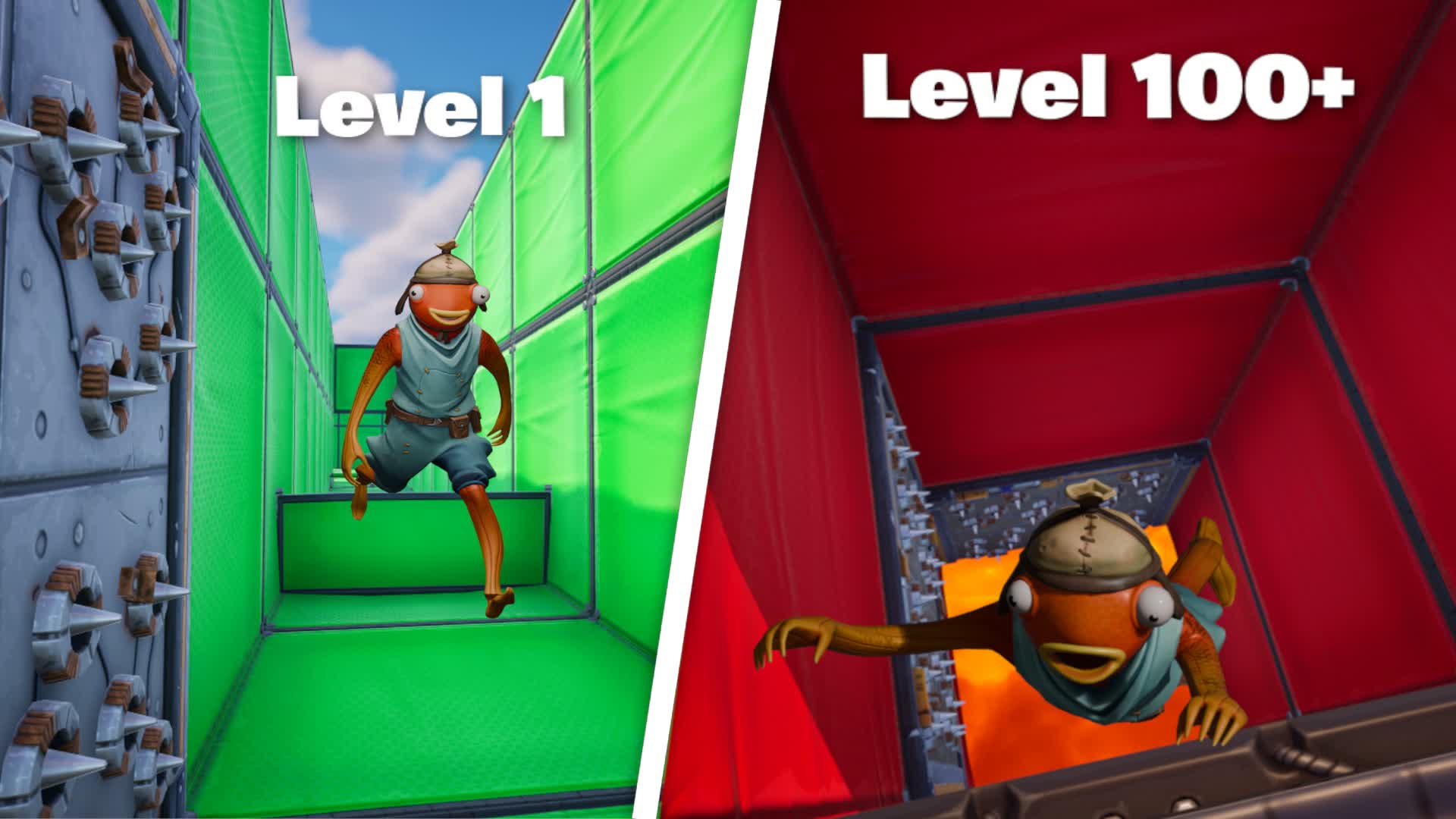 🎈100+ Levels Default Parkour🎈