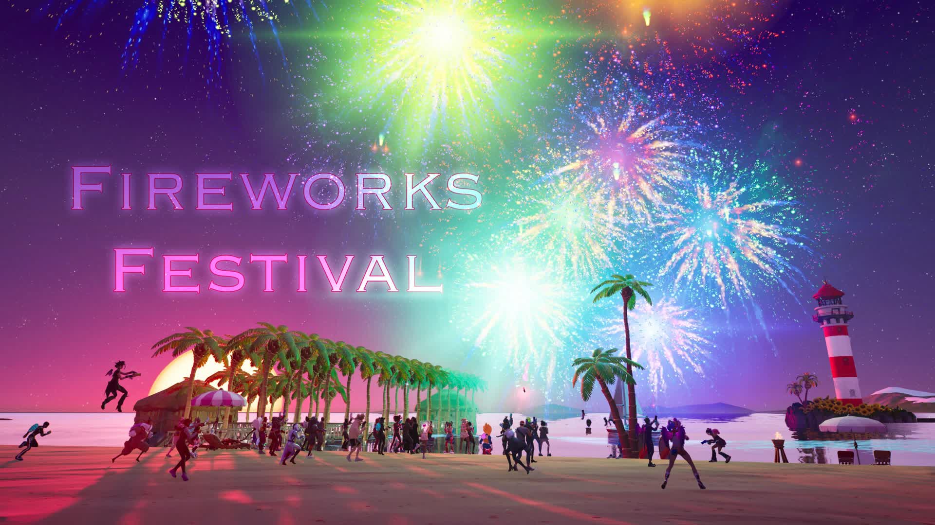 Fireworks festival ～summer promenade～