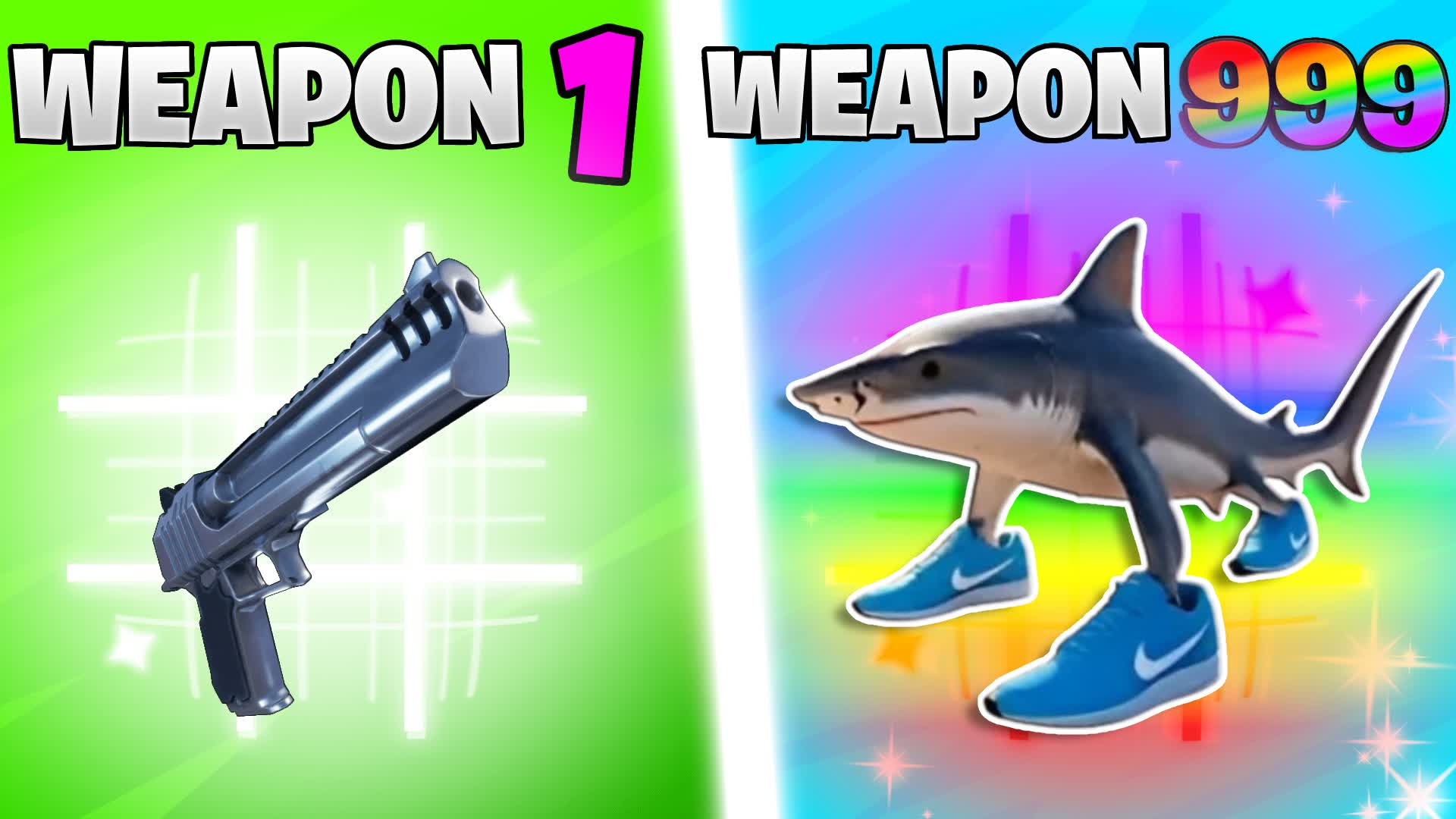🦈TRALALELO TRALALA GUN GAME🌟ONE SHOT🎯