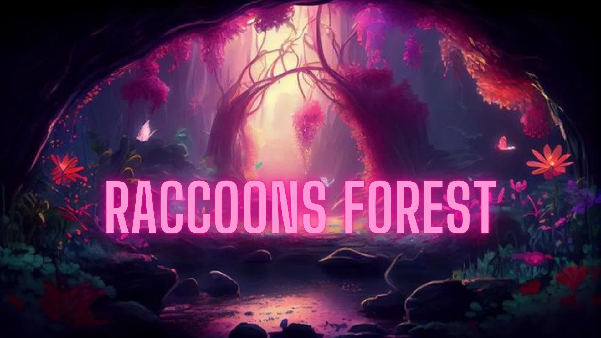 Raccoons forest