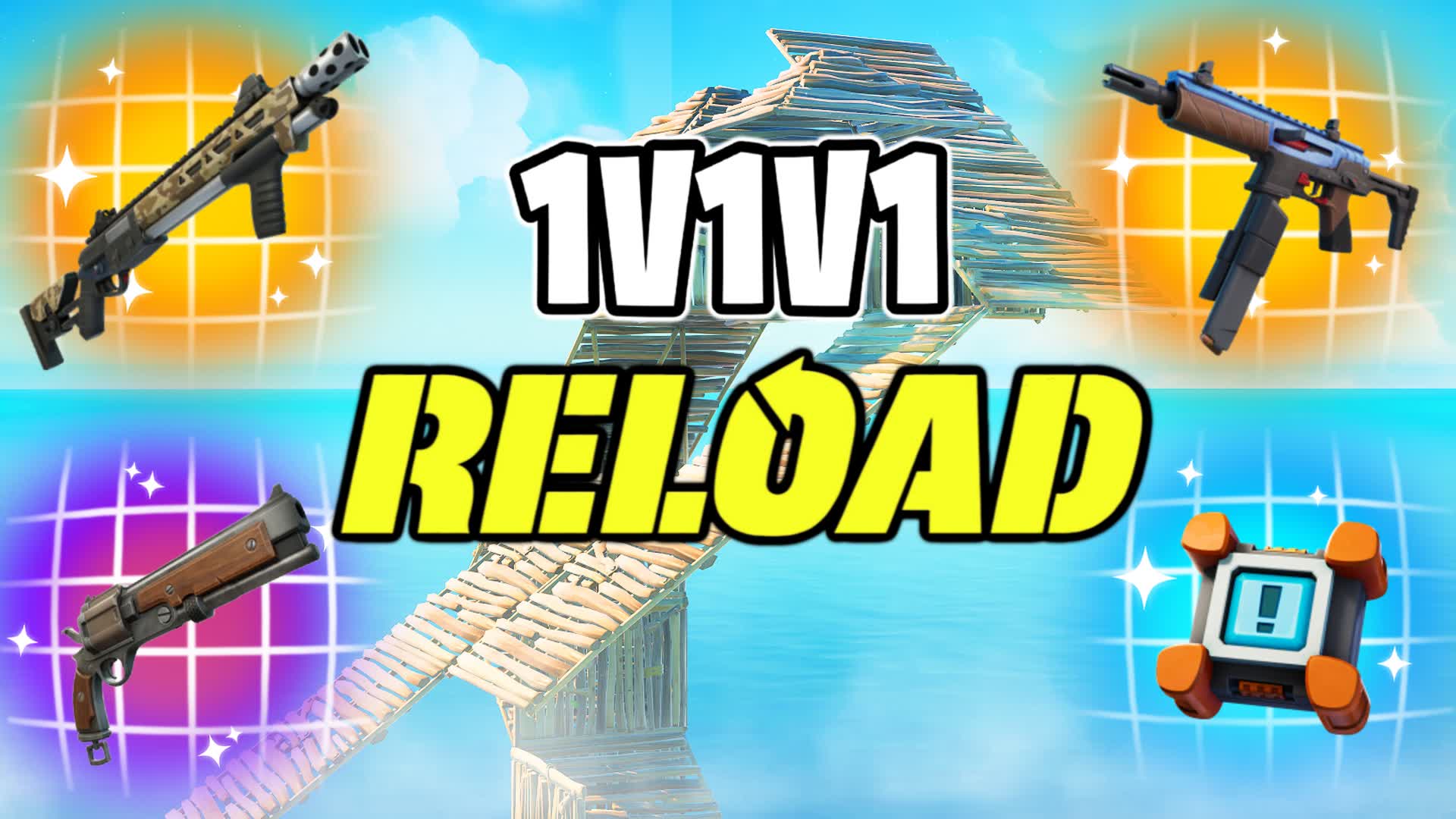 1V1V1 RELOAD REALISTIC PVP (1v1v1v1 FFA)