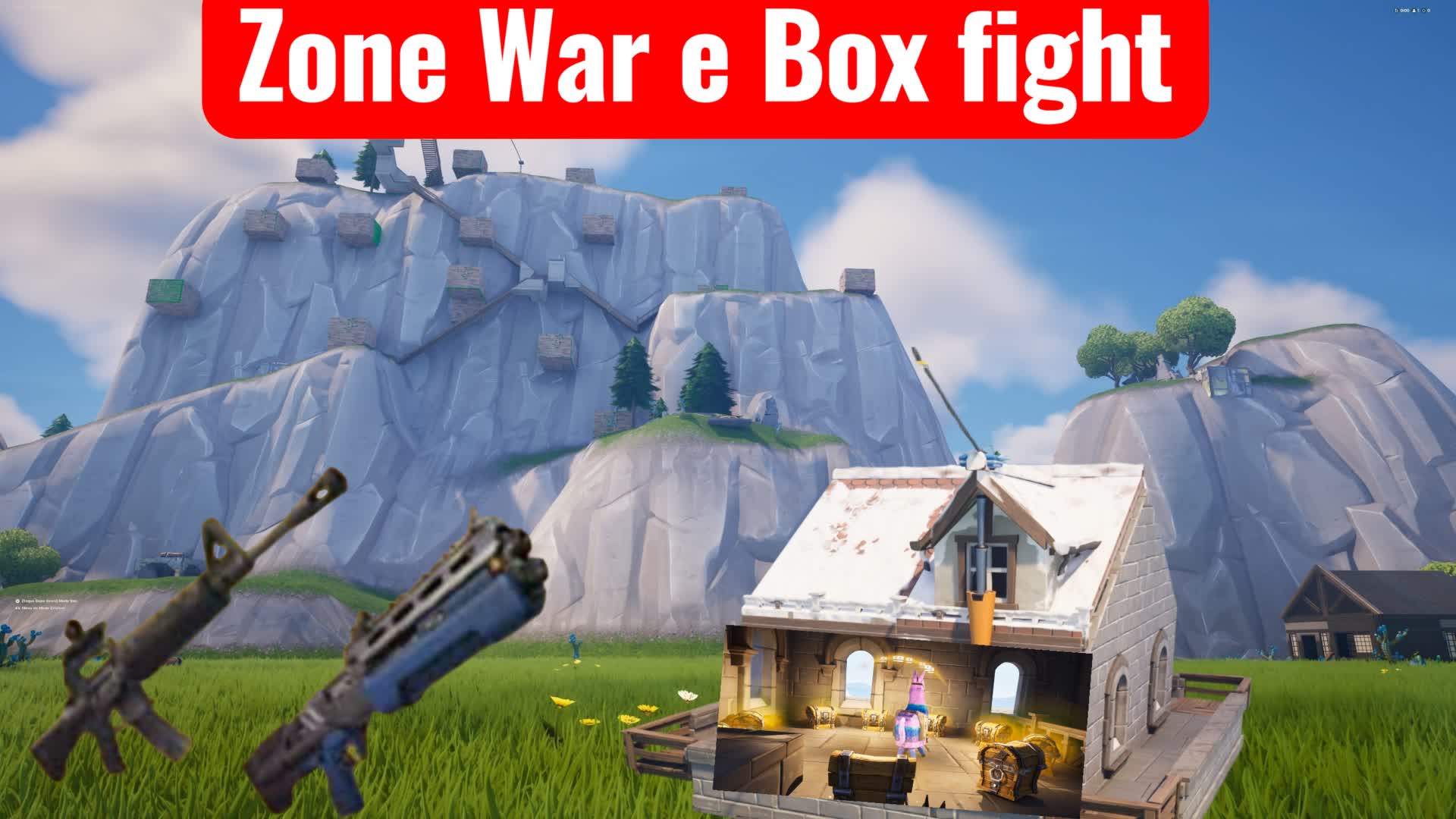 Zone war e Box fight