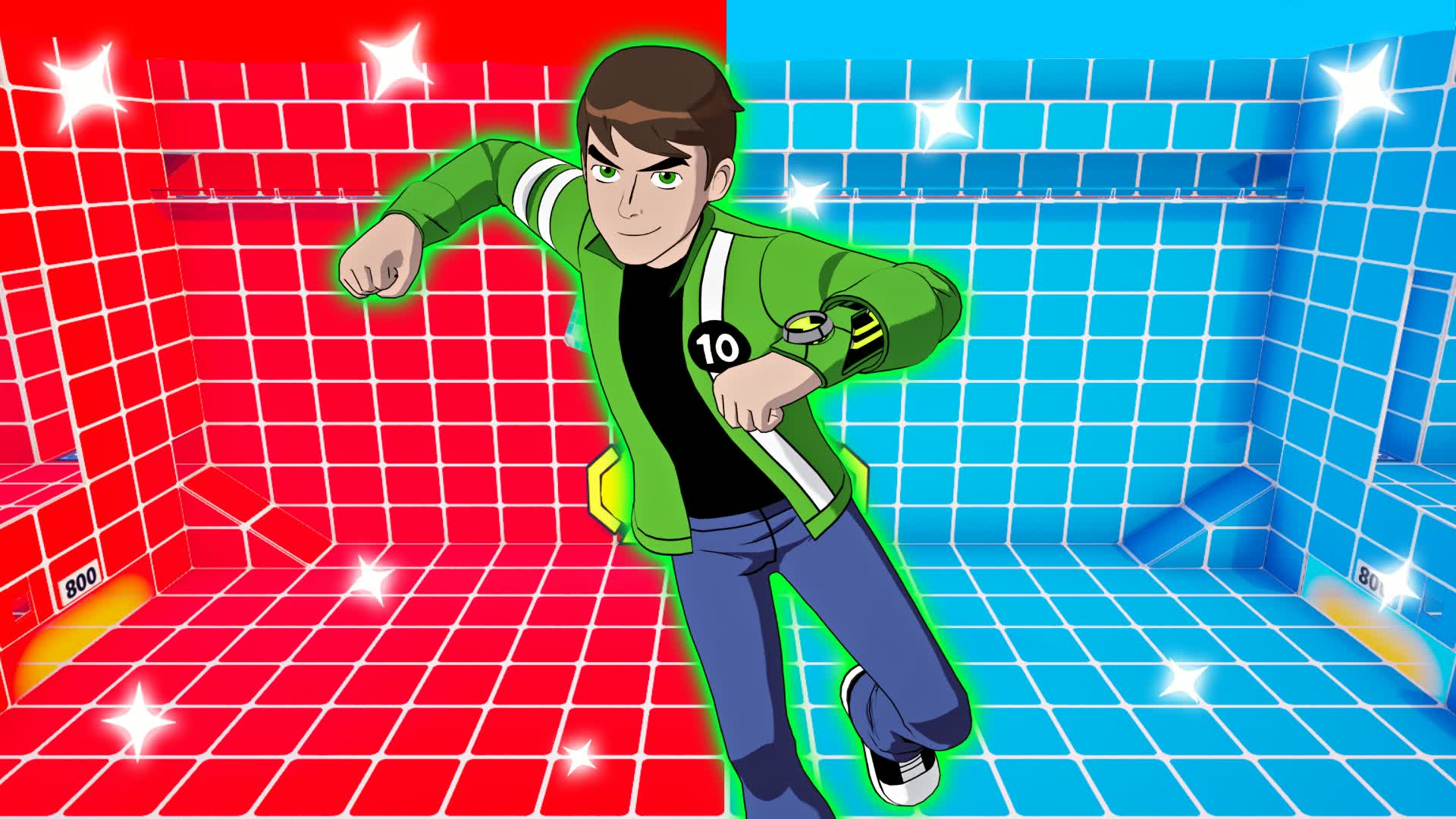 RED VS BLUE 🔴🔵 BEST BEN10