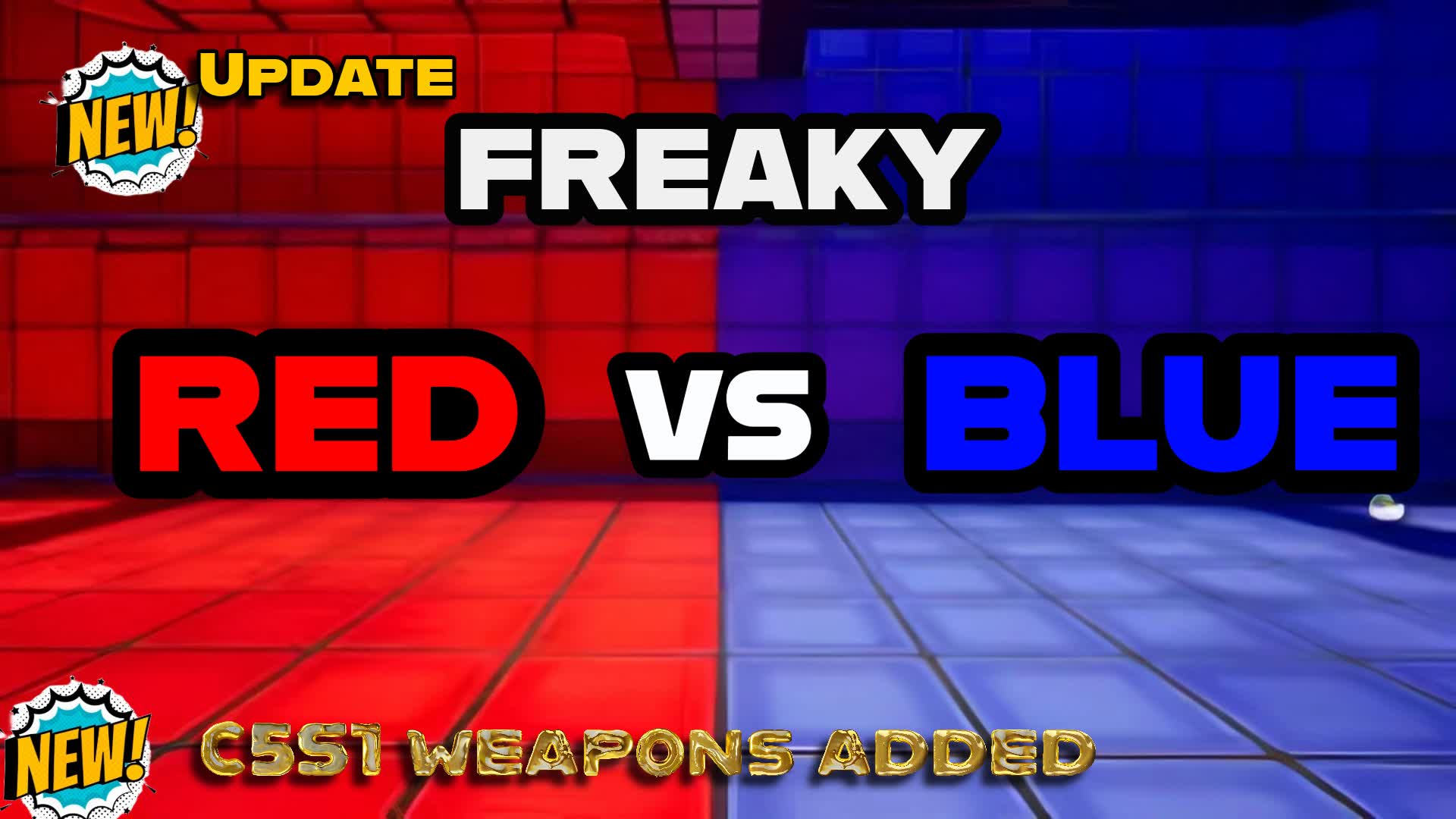 Freaky Red vs Blue