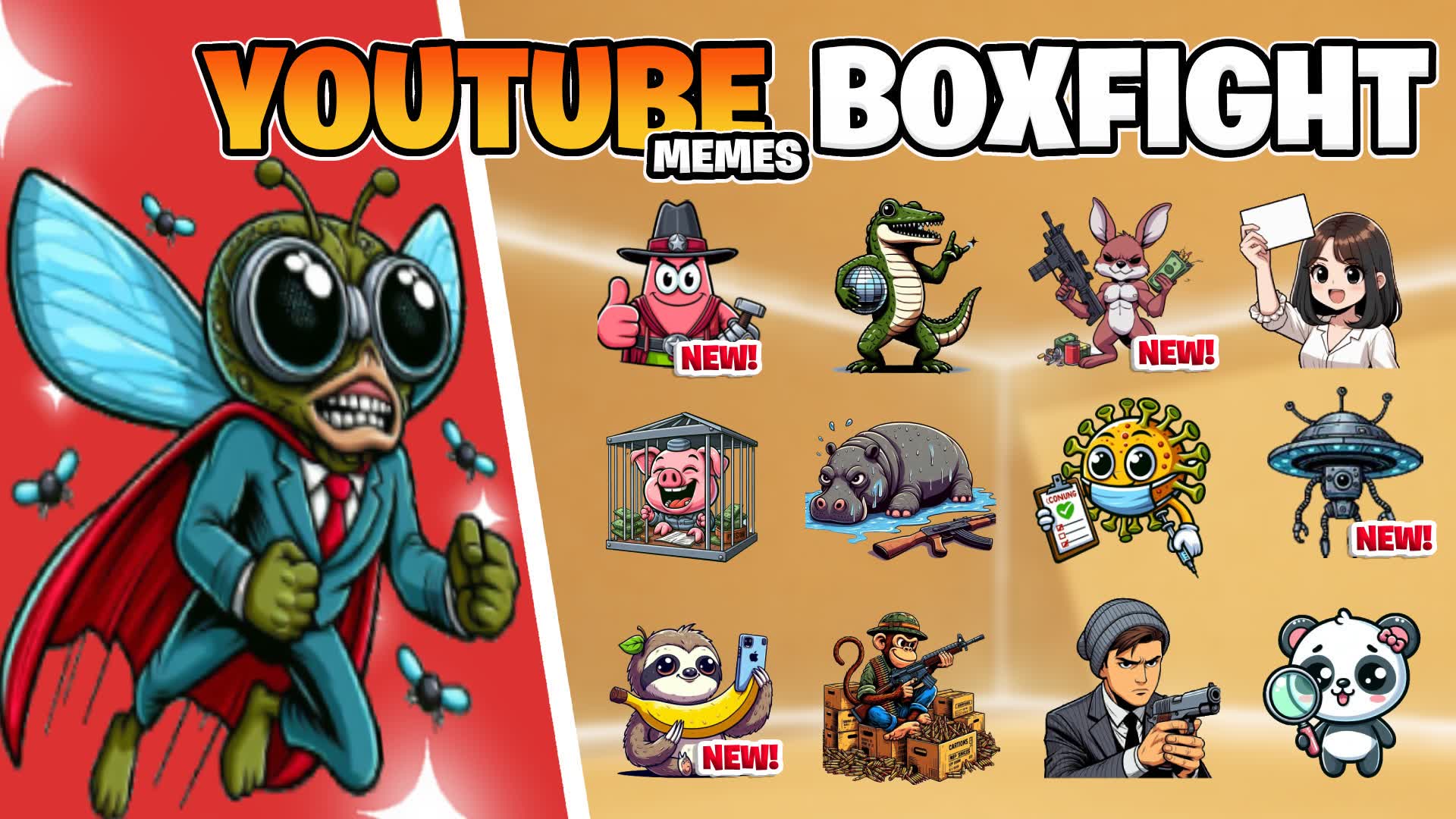 💥 Youtuber Meme Boxfight 📦
