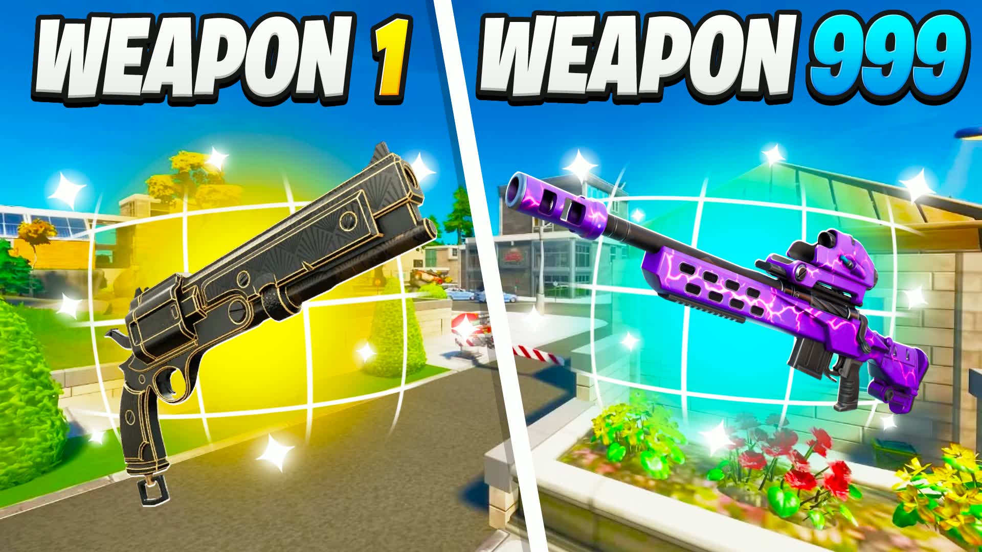 GUN GAME 🔫 LAZY LAKE ONE SHOT 🎯