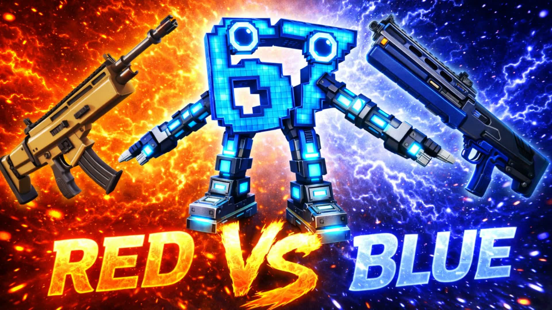 SUPER PRIME RED VS BLUE 🔴🔵 67
