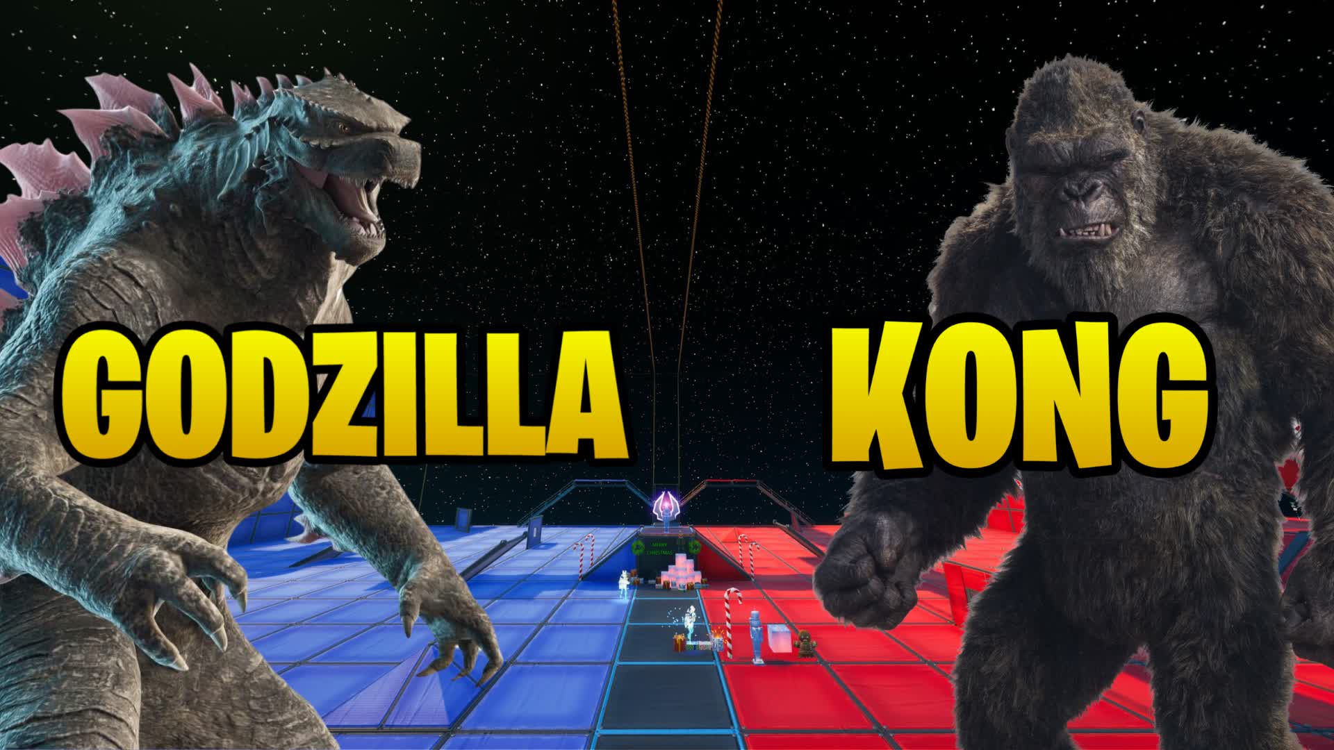 RED VS BLUE [GODZILLA VS KONG]