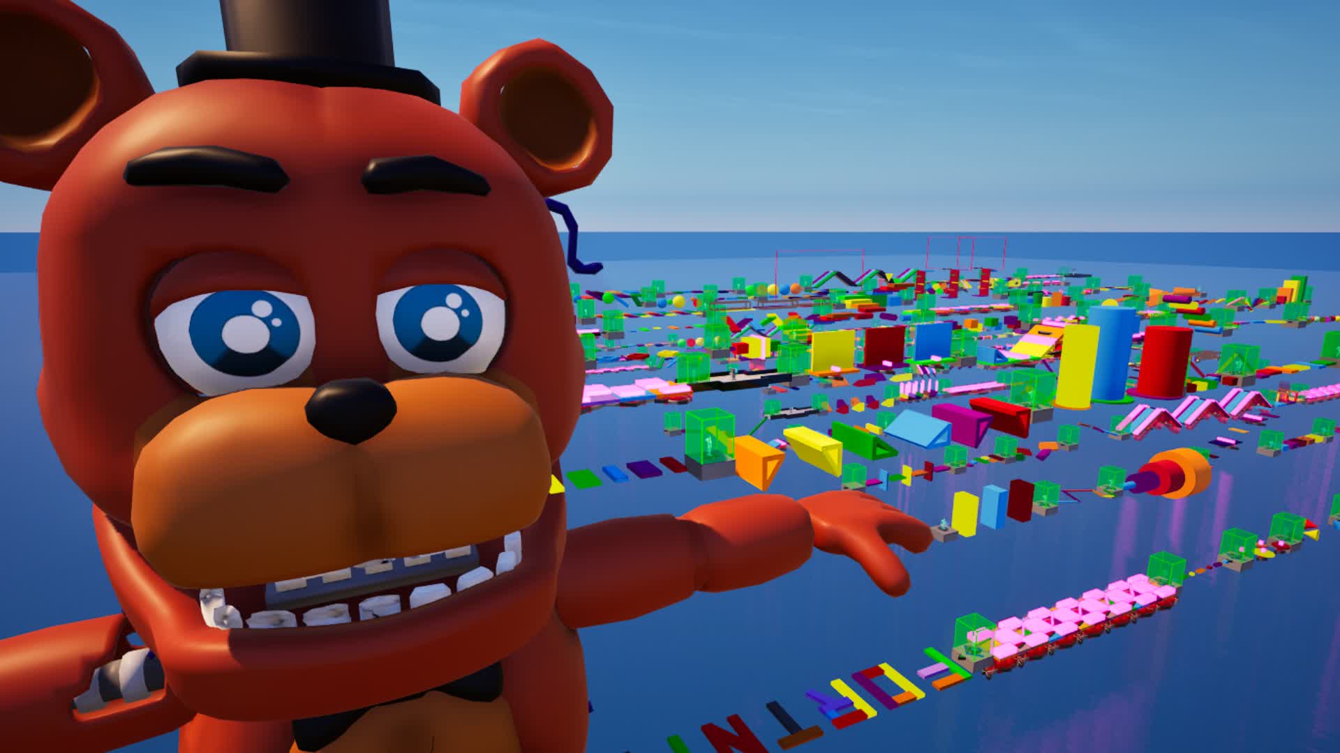 150 LEVEL FNAF PARKOUR ⭐