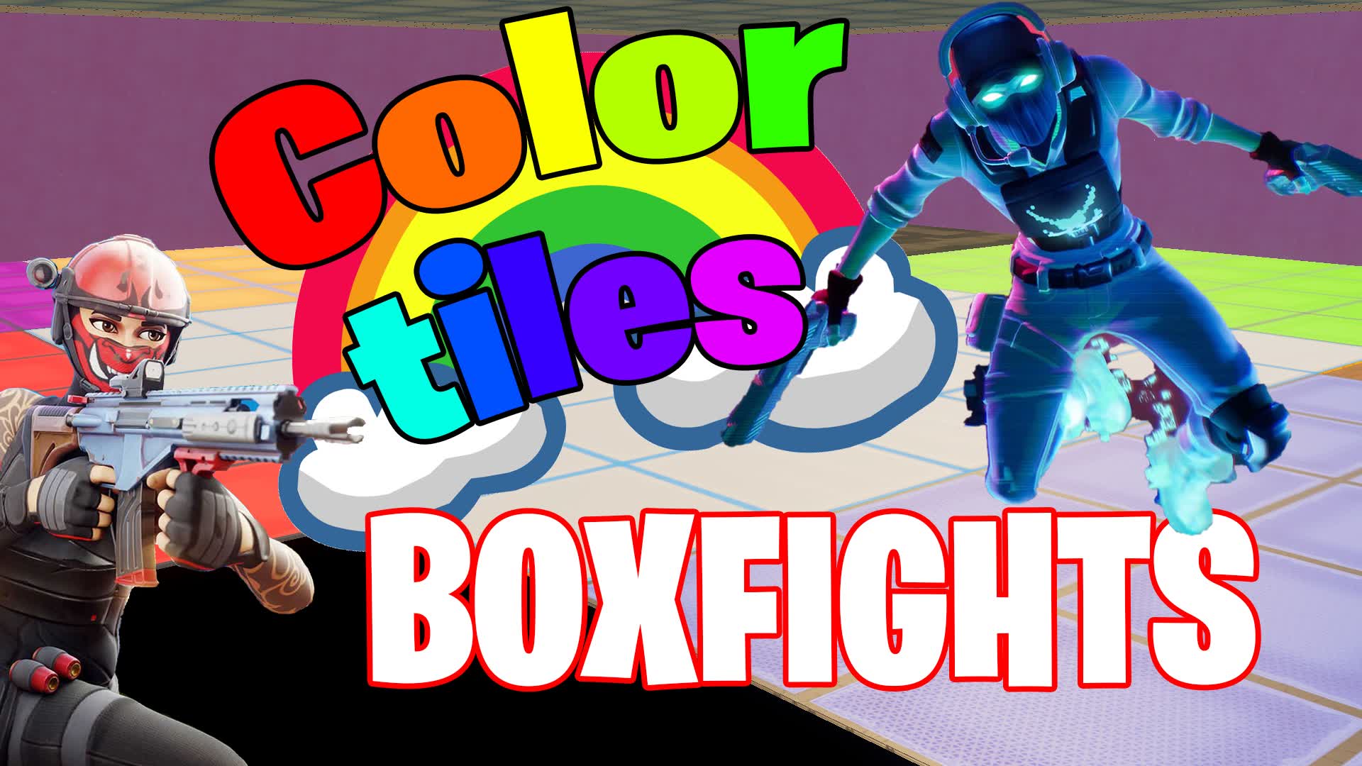 BOXFIGHTS 🌈 Color tiles 🌈