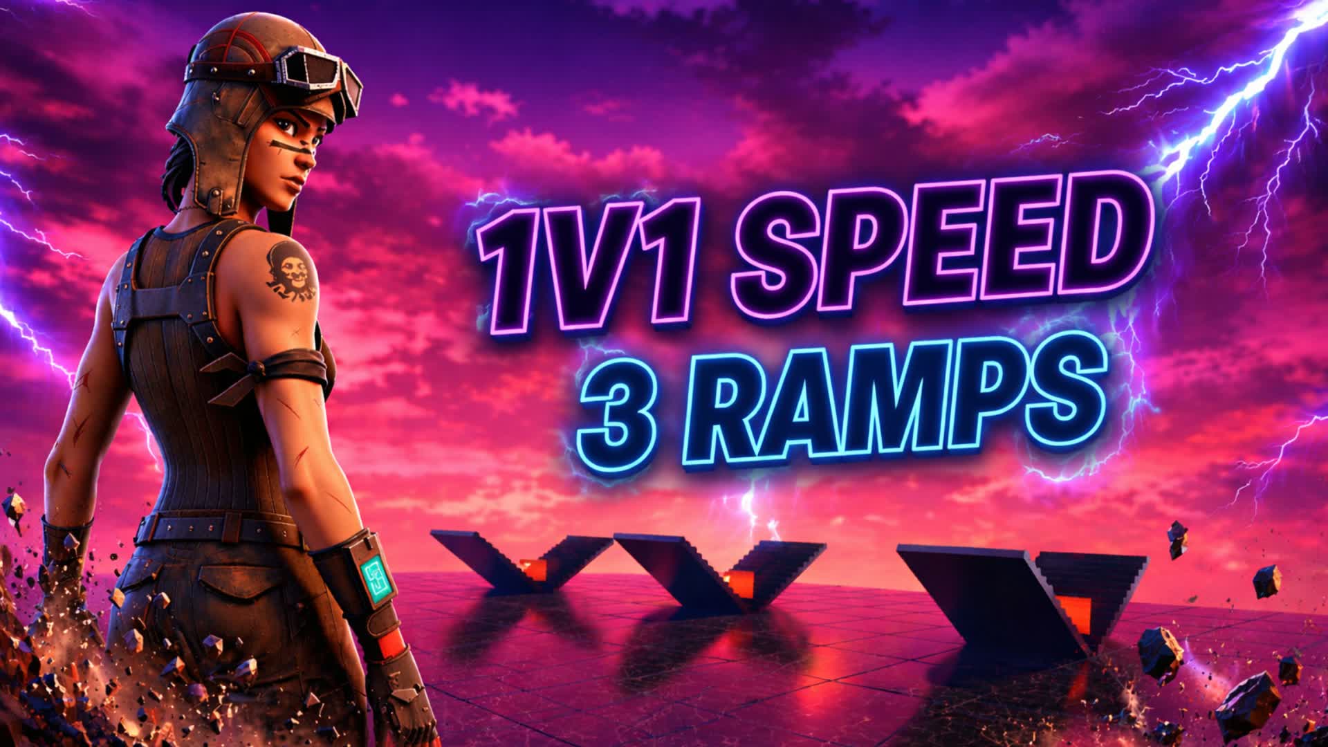 1V1 SPEED - 3 RAMPS [6 PLAYERS]