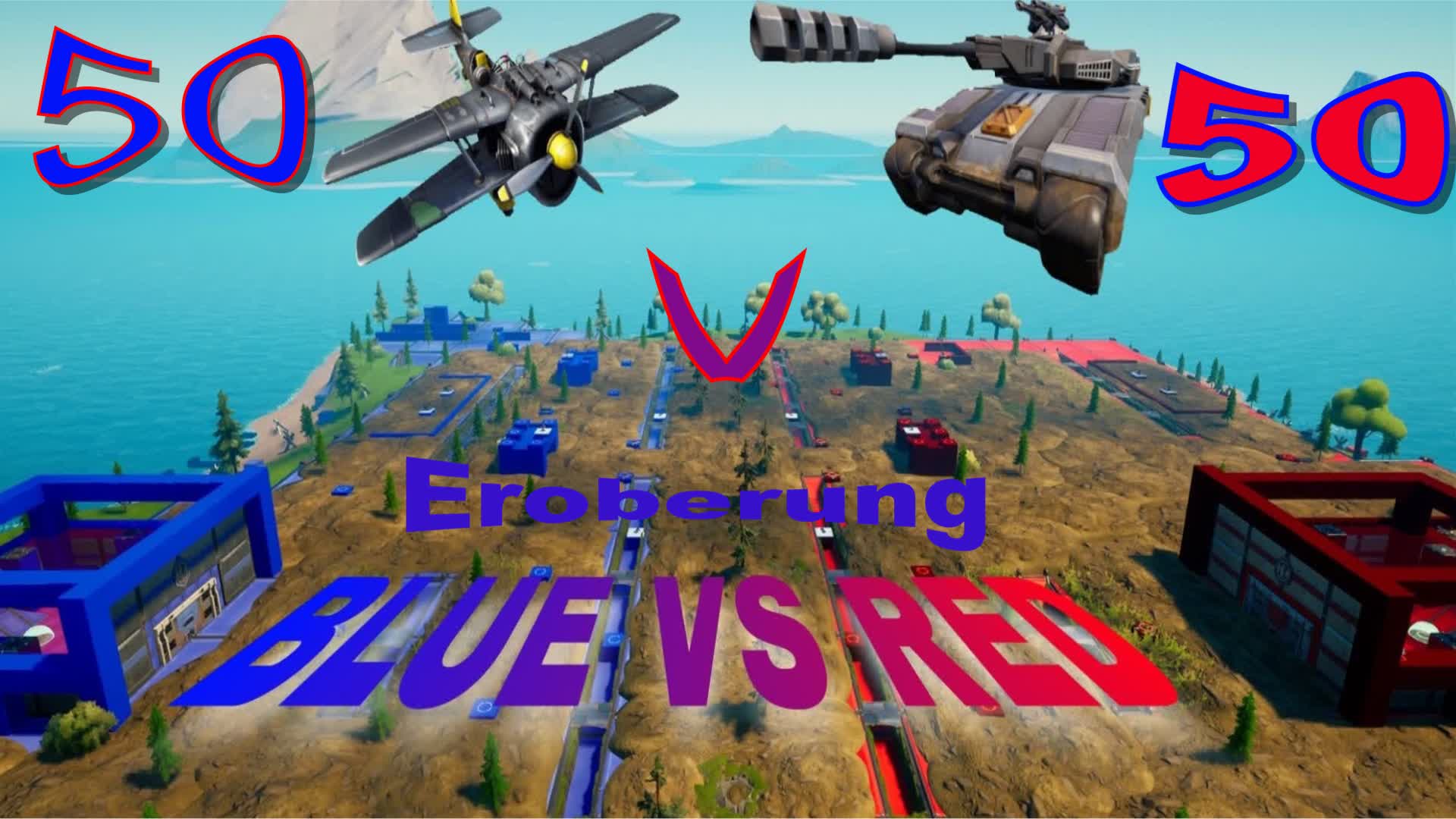 Fortnite 50v50 Eroberungs fun for all2.0