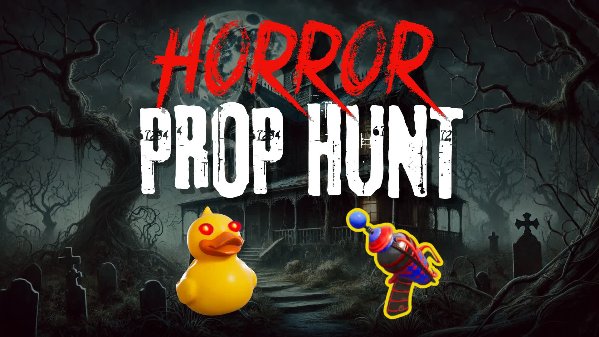 🏚️ HAUNTED HOUSE - PROP HUNT 🕷️
