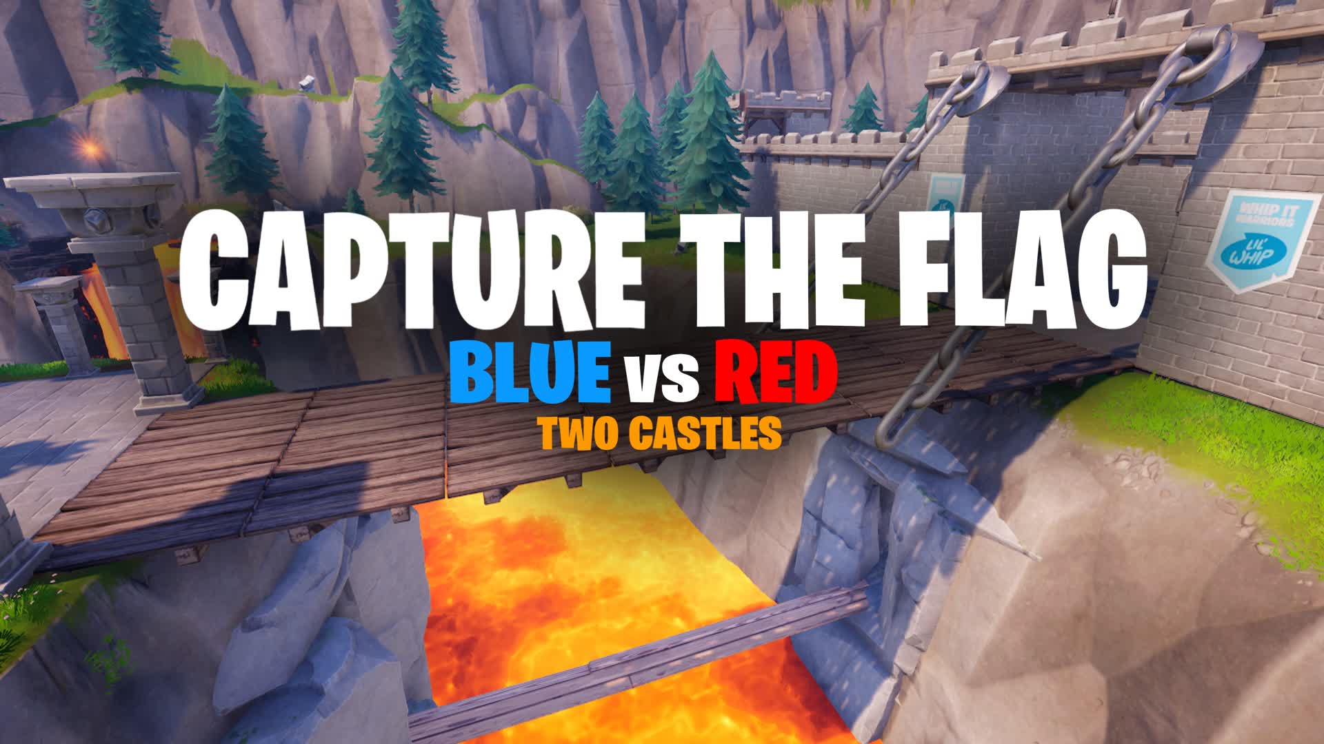 🚩BLUE VS RED CASTLE: CAPTURE THE FLAG🚩