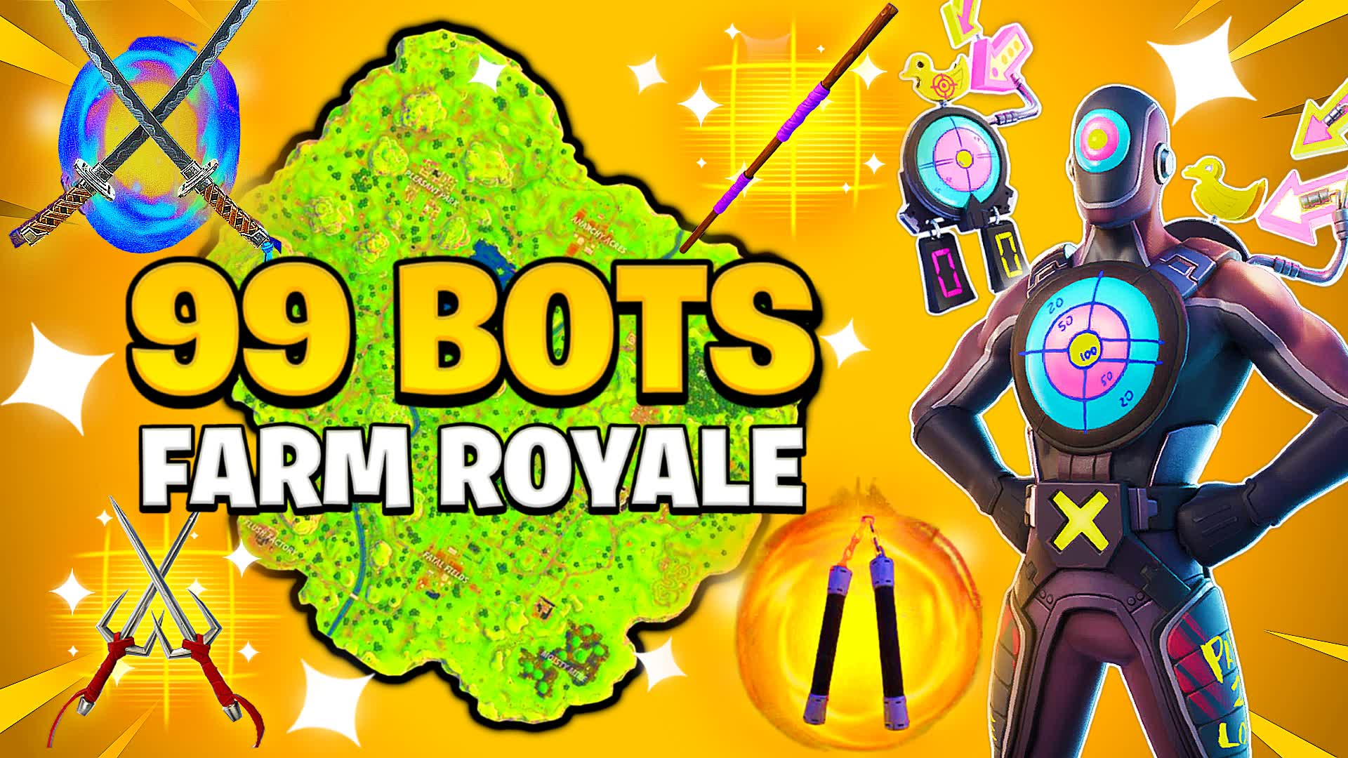 TMNT BOT FARM ROYALE BASE WARS ⭐ UNC