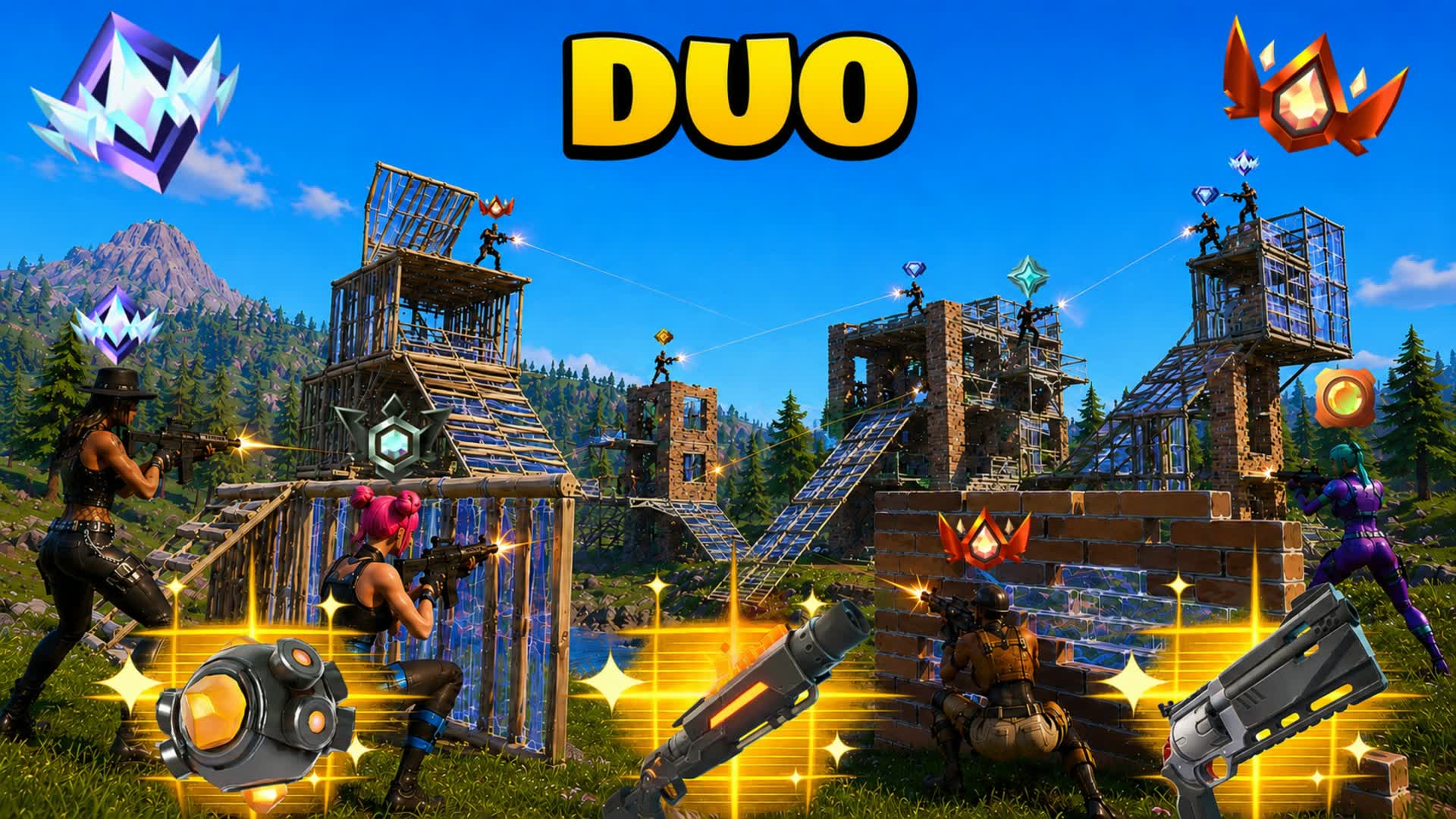 DUO ZONE WARS RANKED - WLBGG